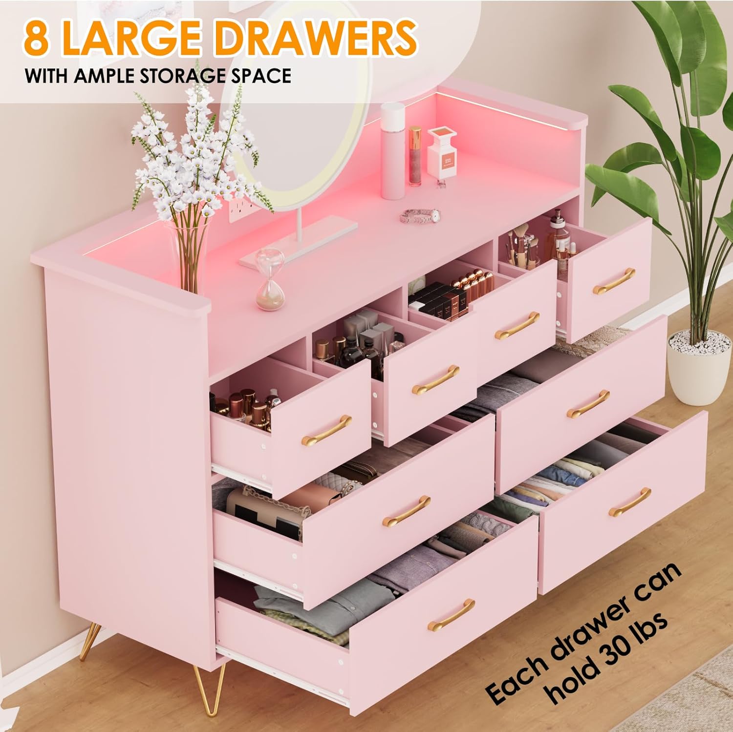 WhizMax LDYLSPHO-339WG8S3 dressers - View #2