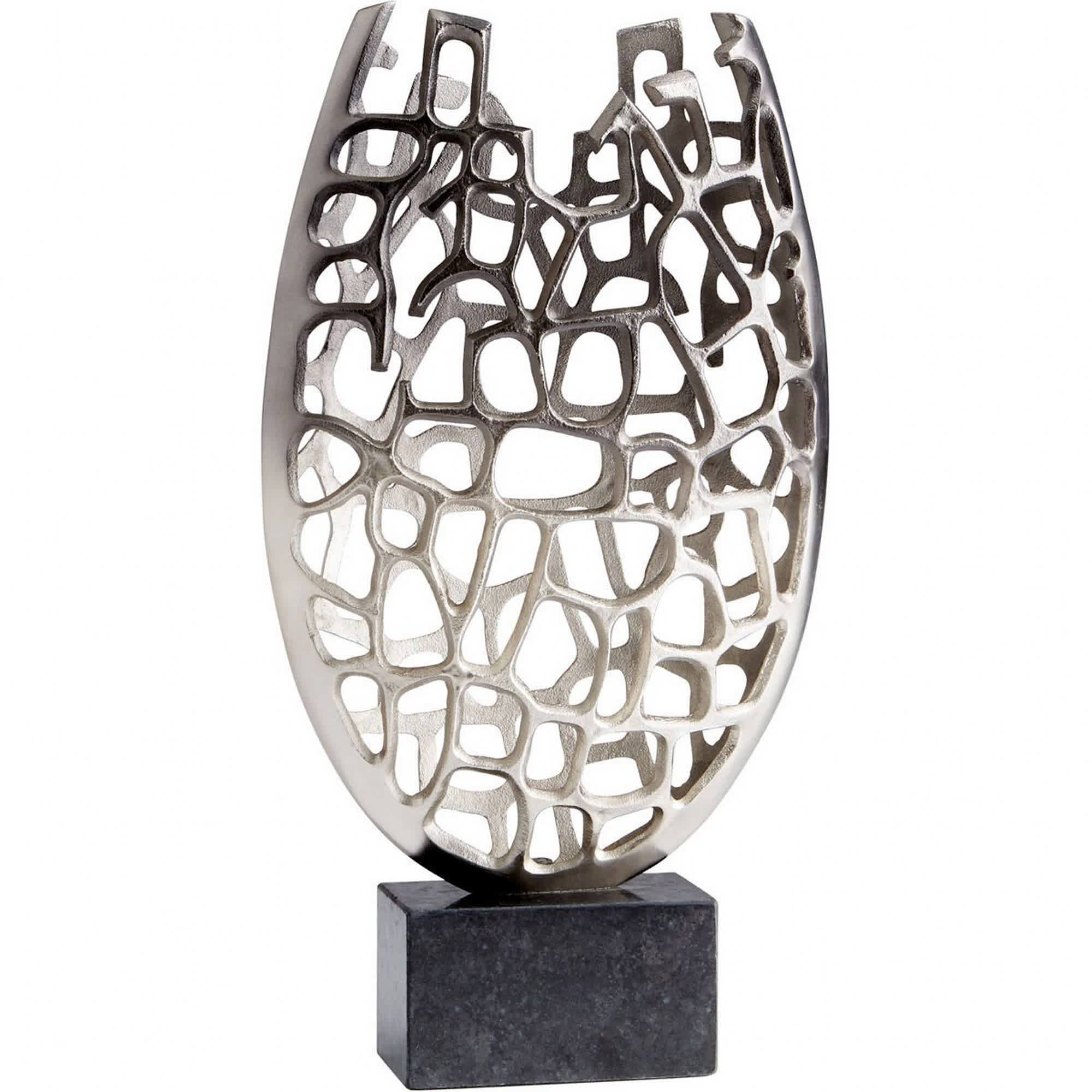 Cyan Design A-CYAN-10143 Blossoming Laurel  -  Nickel  -  Aluminum Sculpture