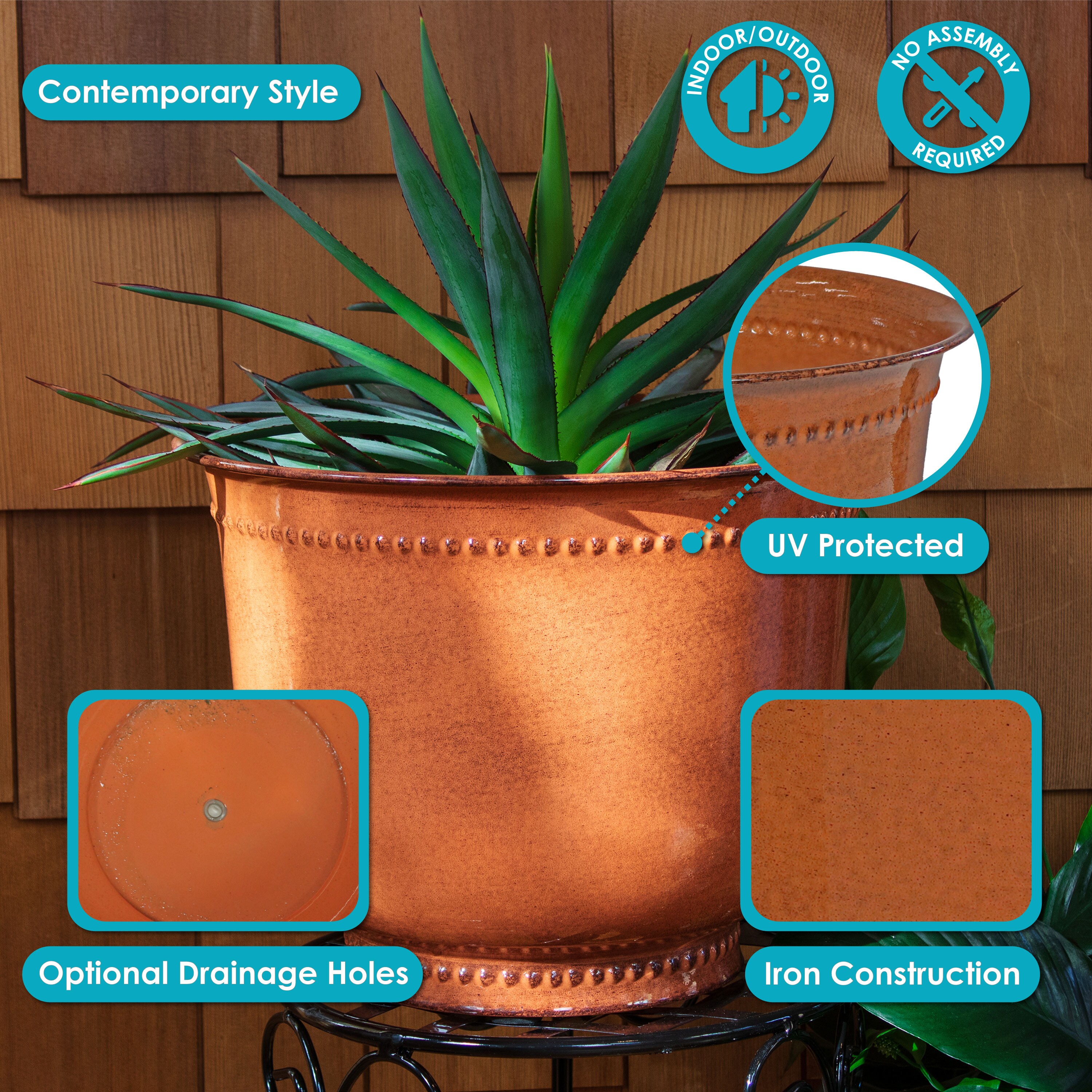 Sunnydaze Decor DRV-1682 Planter-Window-Box - View #11