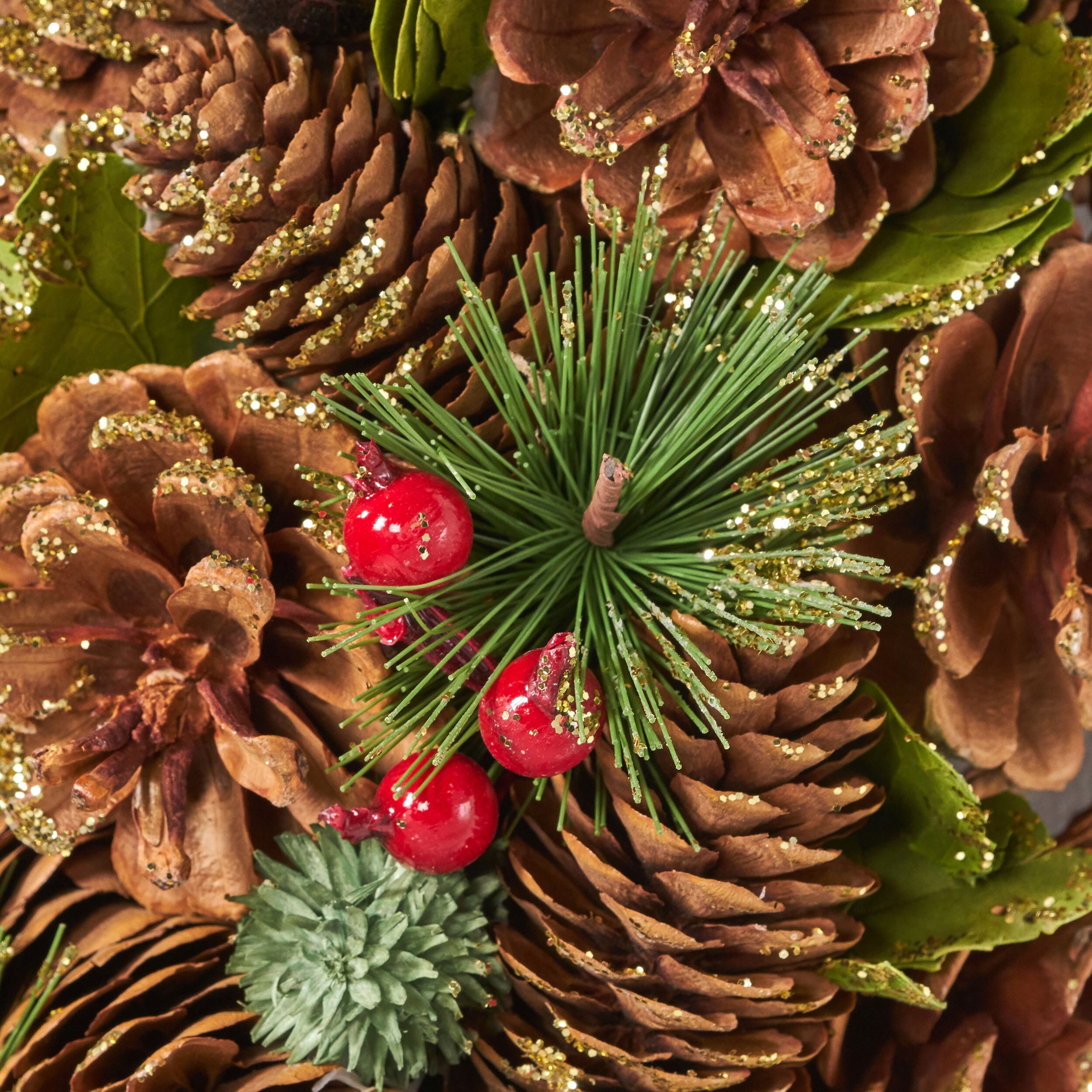 AAZJ NBC-CM70571 Artificial-Christmas-Wreaths - View #4