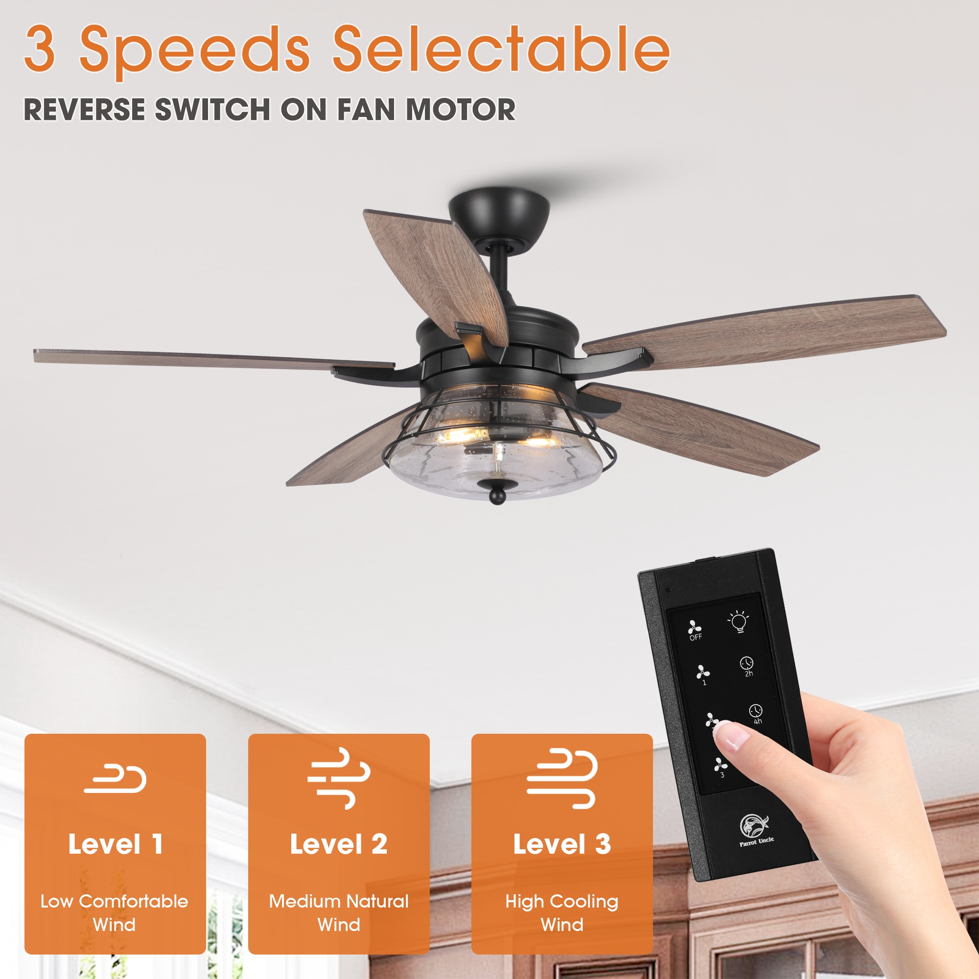 Parrot Uncle F6311110V Ceiling-Fans - View #5
