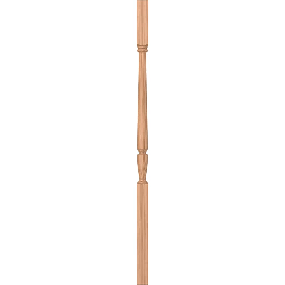 L.J. Smith Stair Systems LJP-2005-AL 42 42-in x 1.75-in Unfinished Alder Square Top Stair Baluster