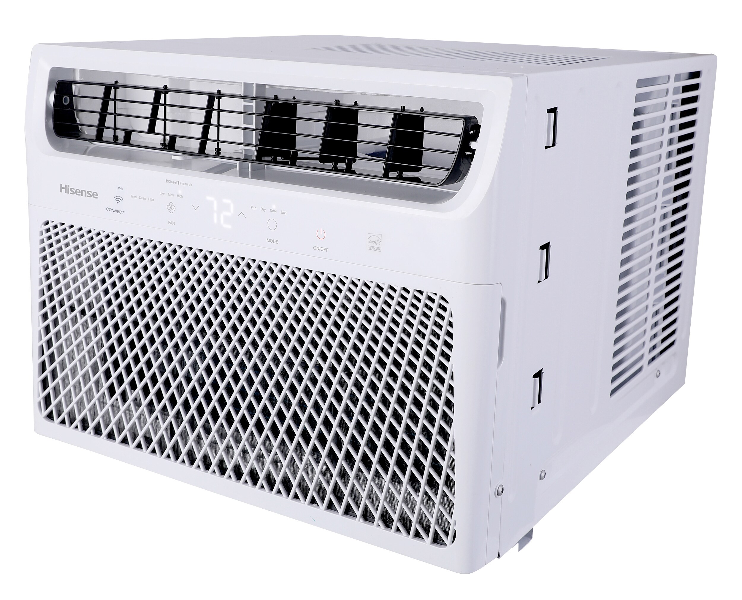 Hisense 1000 Sq Ft Window Air Conditioner With Remote 230 Volt 18000 Btu Wi Fi Enabled At 3496