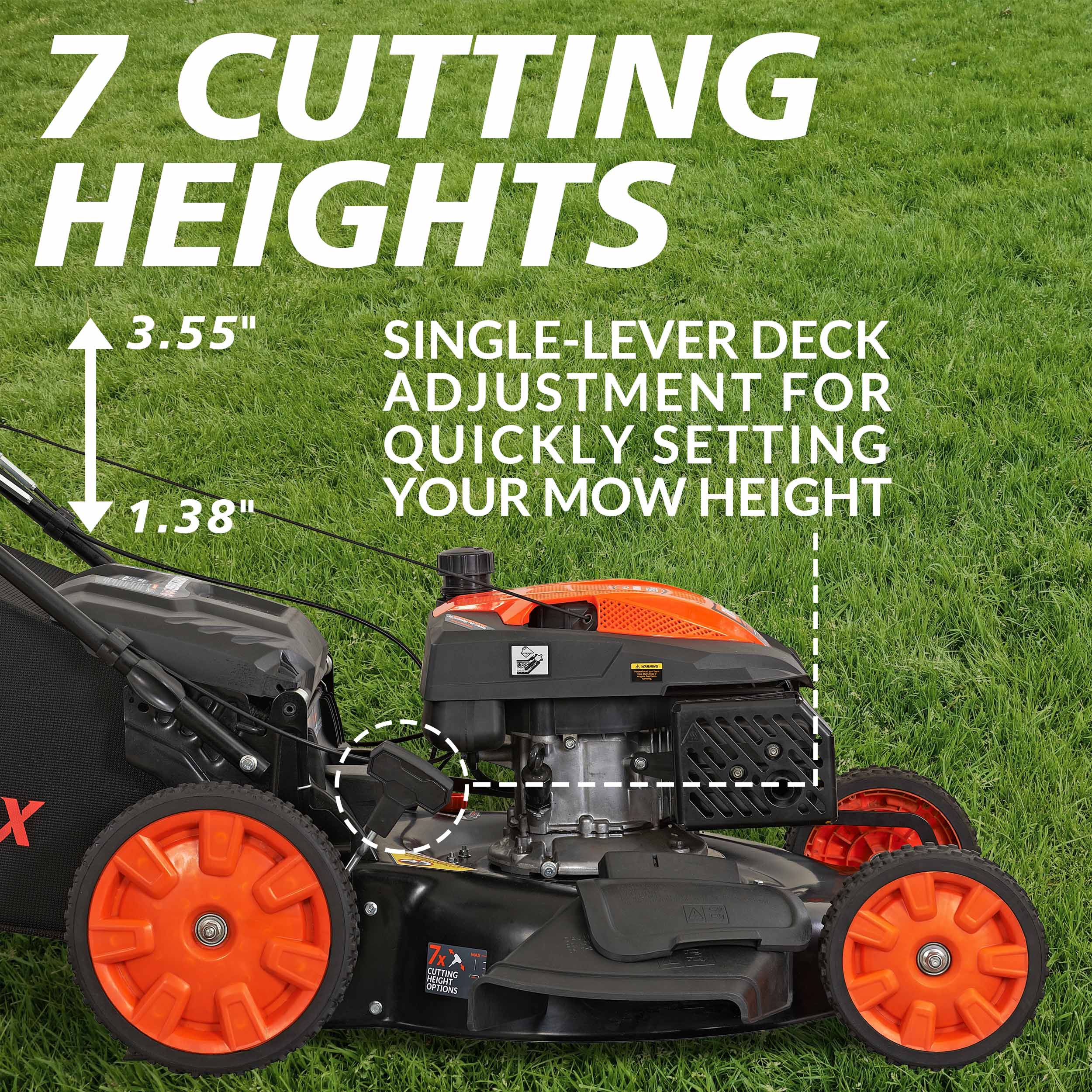 YARDMAX YG2760 Gas-Walk-Behind-Mowers - View #9