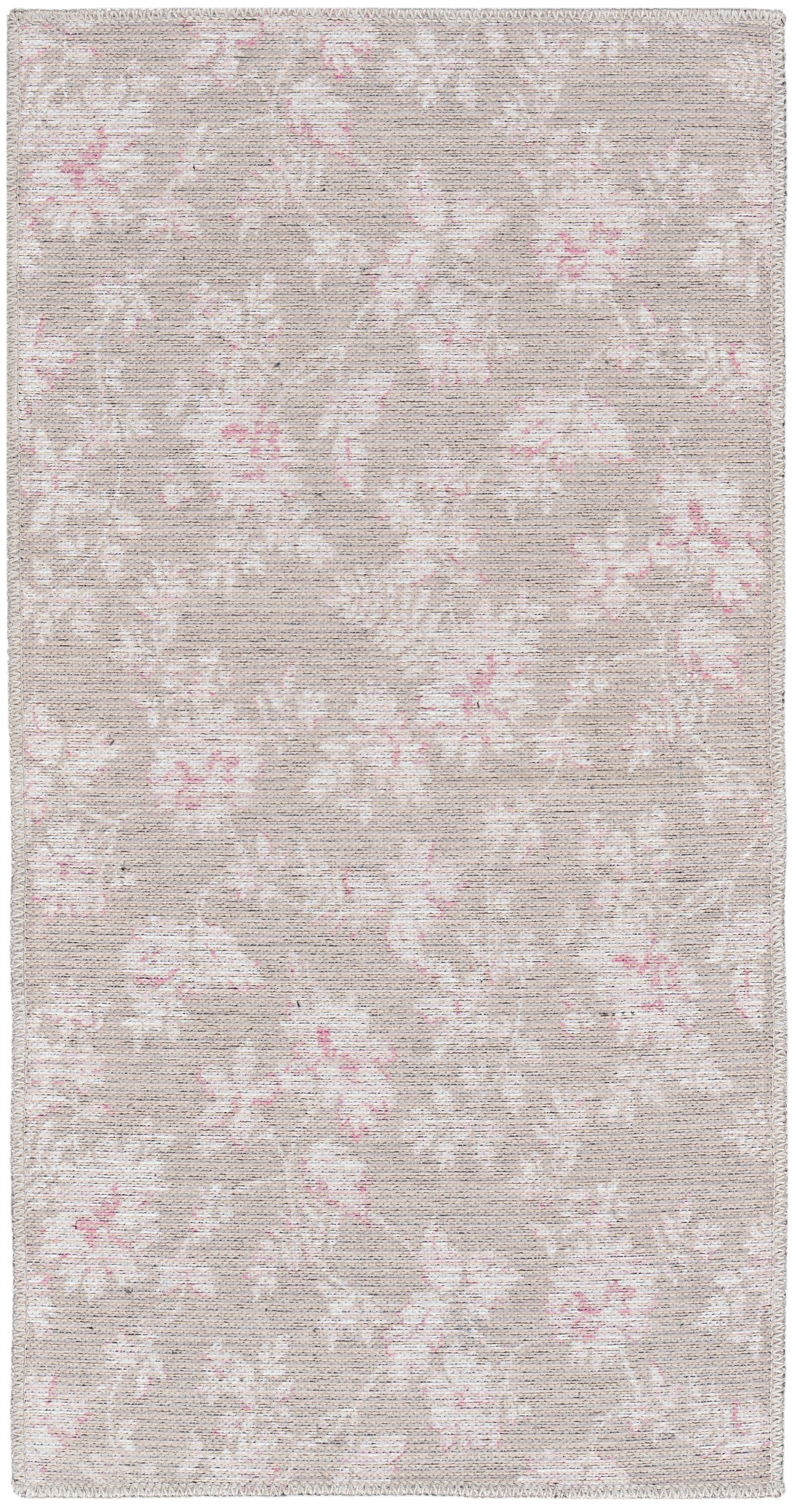 Waverly Washables 2 X 4 Natural Indoor Floral Botanical Area Rug At   46499199 