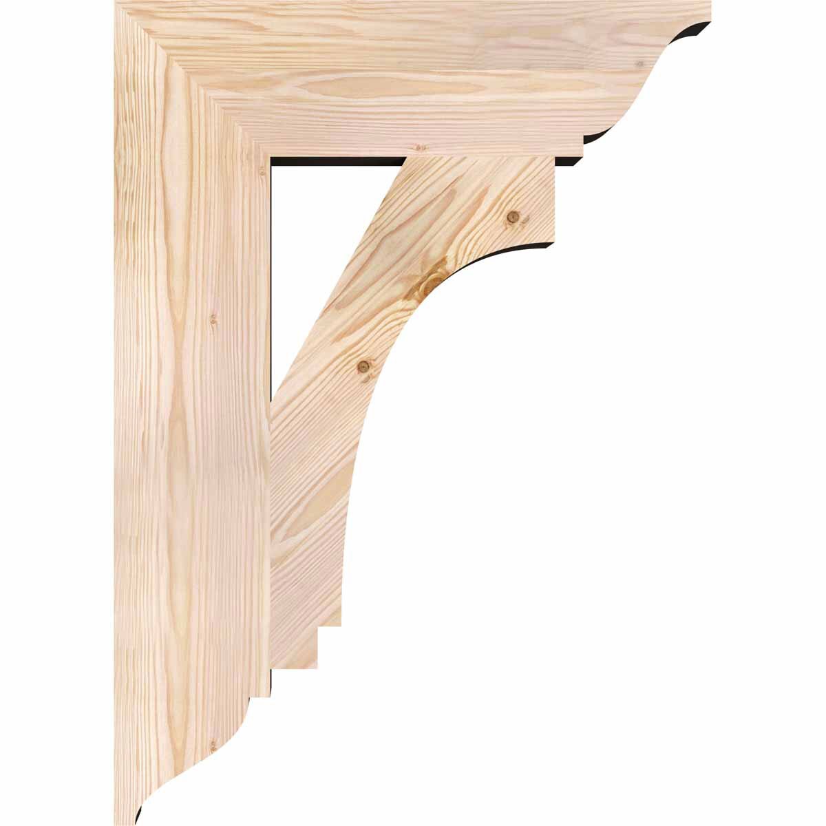 Ekena Millwork BKT06X22X30IMP01SDF Exterior-Brackets-Braces - View #3