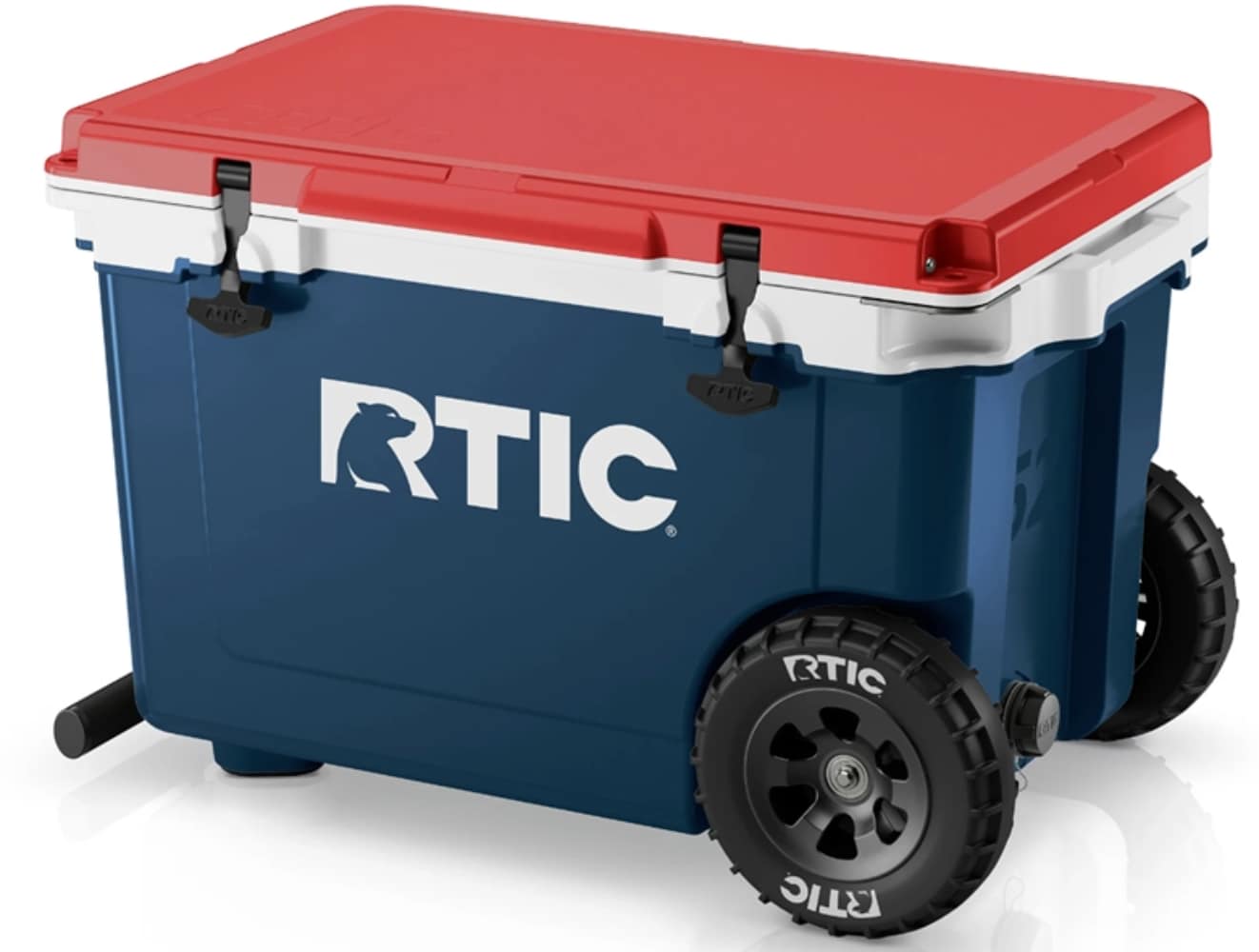 RTIC Outdoors Ultra-Light Patriot 52-Quart Wheeled Insulated Personal ...