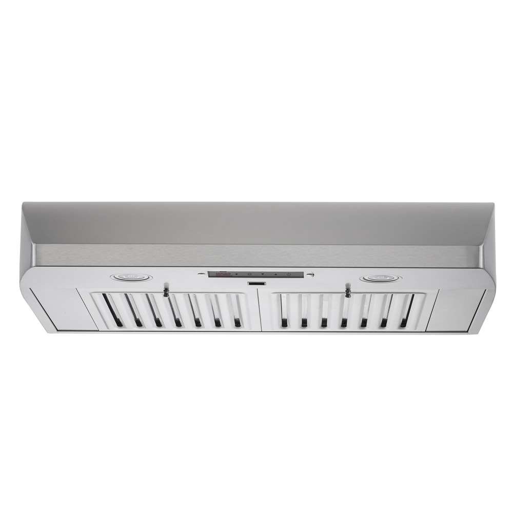 Kobe Range Hoods 30" Stainless Steel 680 CFM Ducted (Vented) Under Cabinet Range Hood with Baffle Filter