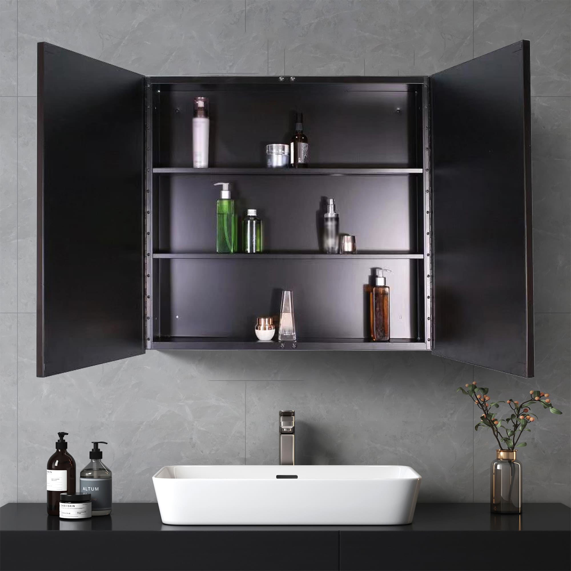 Forclover ASM-JG2630 Bathroom-Medicine-Cabinets - View #2