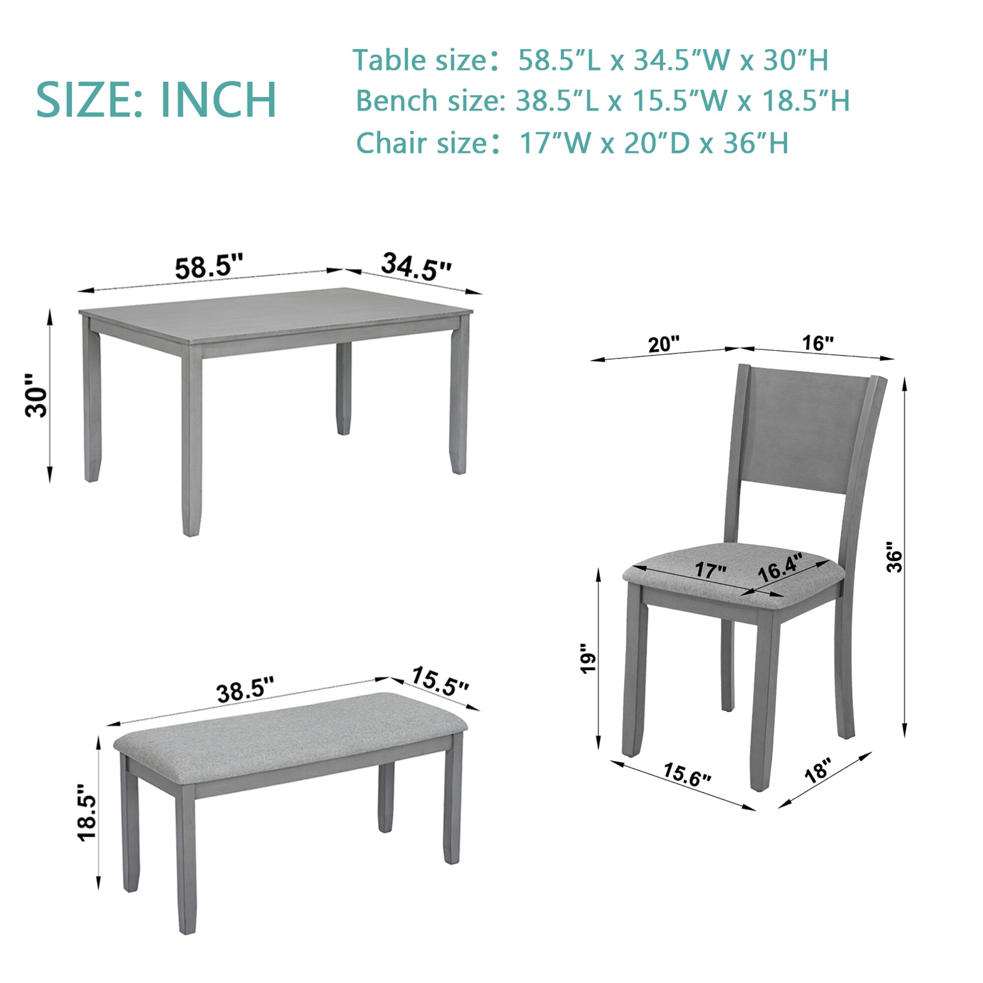 Bybafun YC9900034 Dining-Sets - View #11
