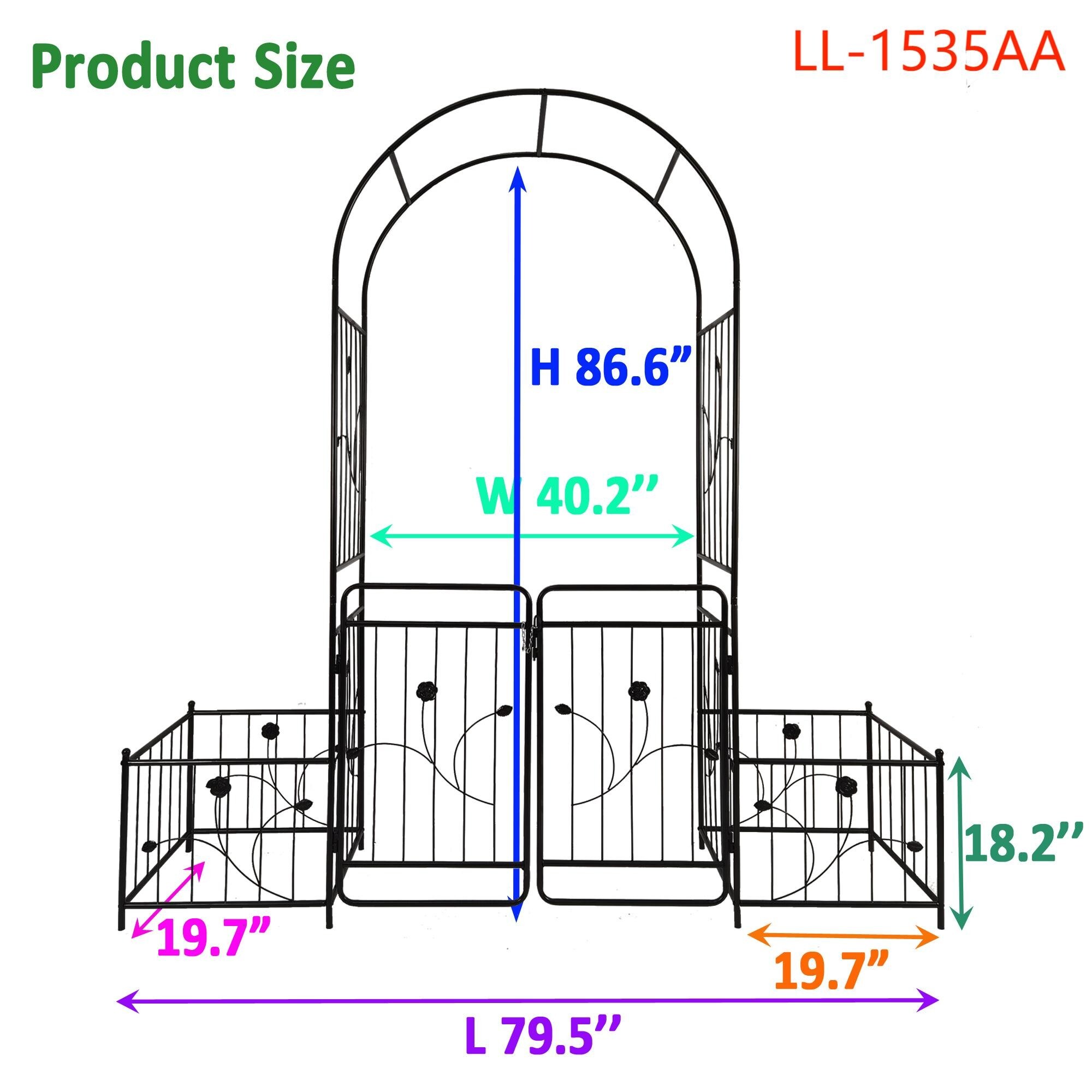 Yiekholo LL-1535AA Garden-Trellis - View #4