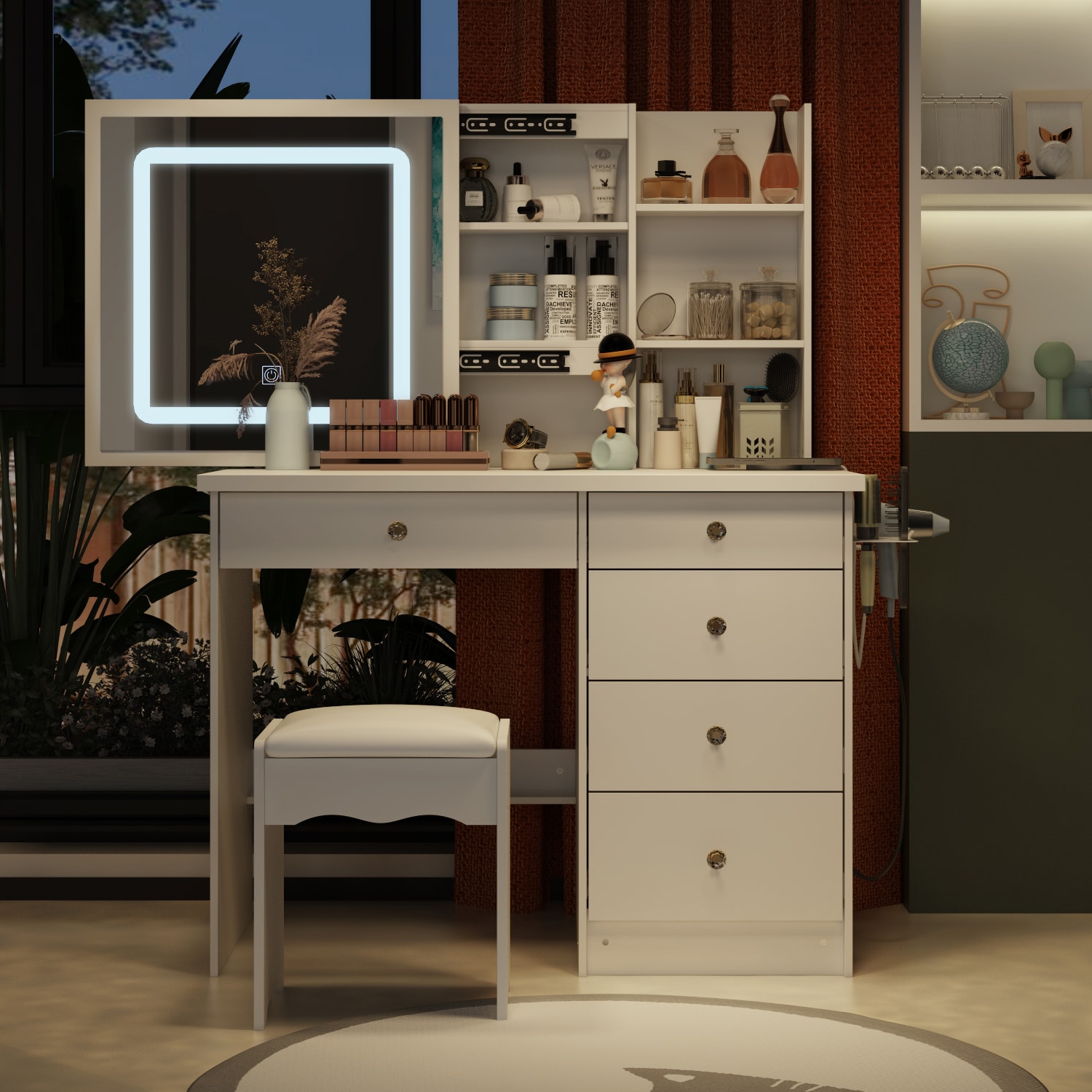 FUFU&GAGA KF210218-02 Bedroom-Vanities - View #3