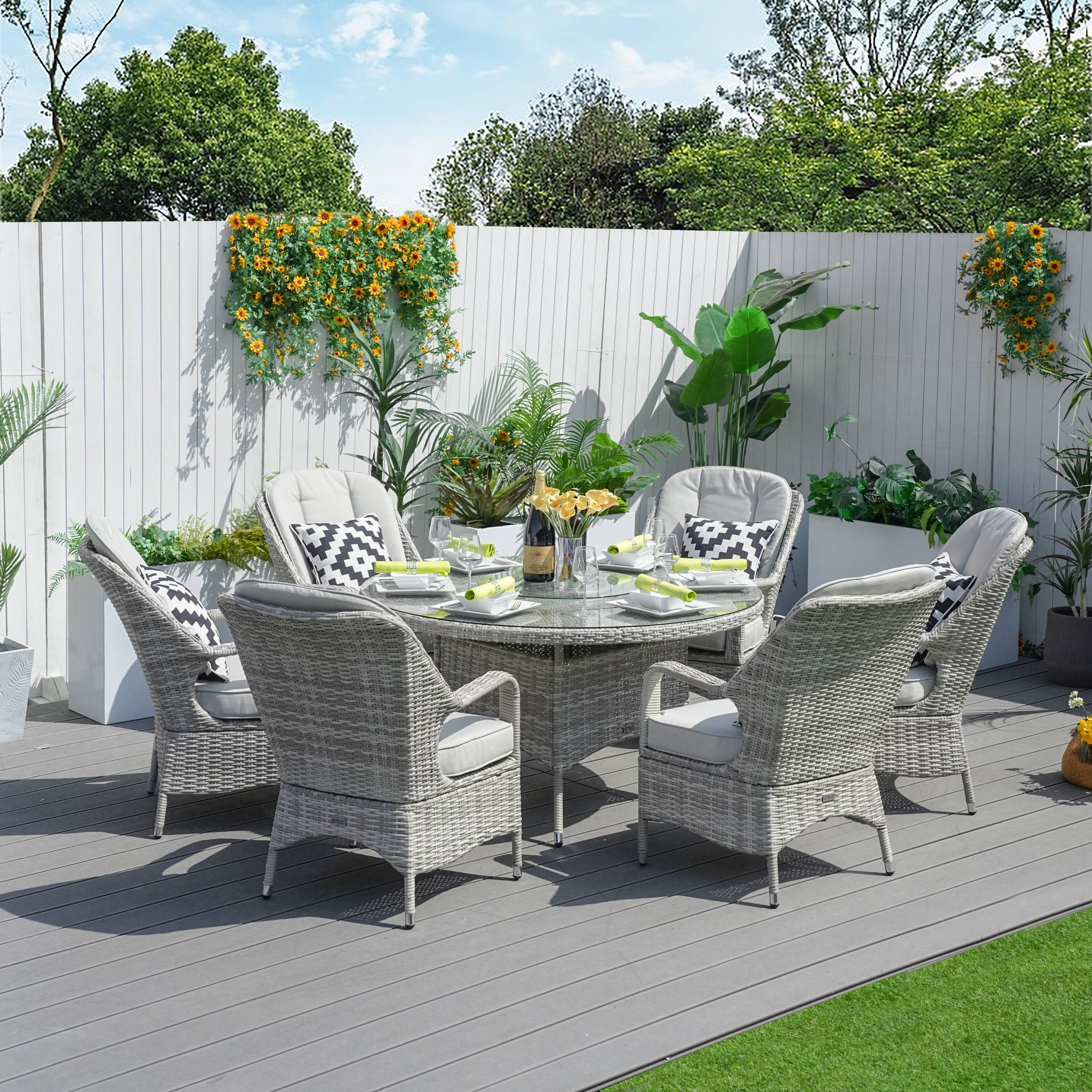 Direct Wicker DWD-1711009-WW Patio-Dining-Sets - View #5