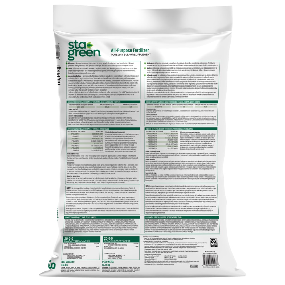 Sta-Green SG-40-20000 Lawn-Fertilizer - View #13