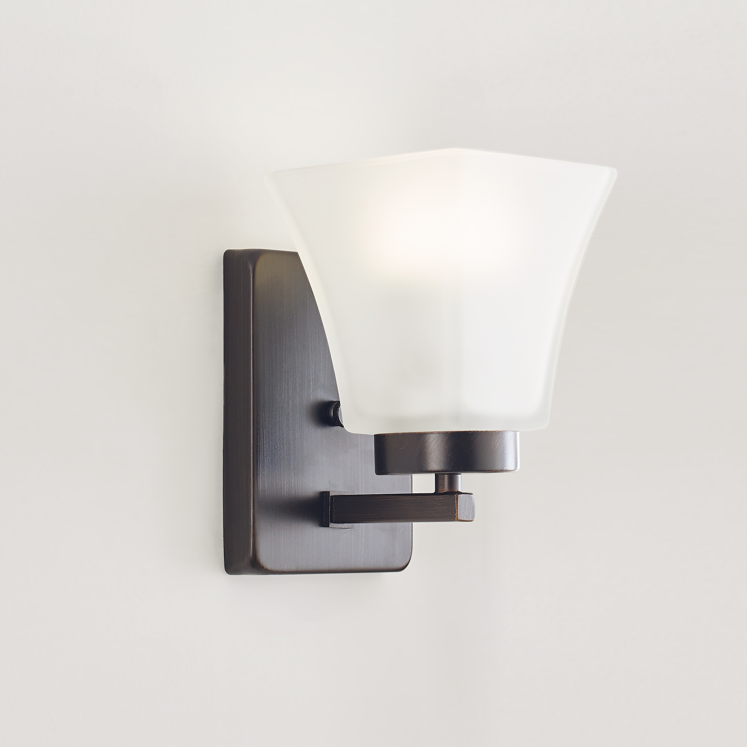 Bayfield Burnt Sienna 7.75" Bronze Wall/Bath Sconce