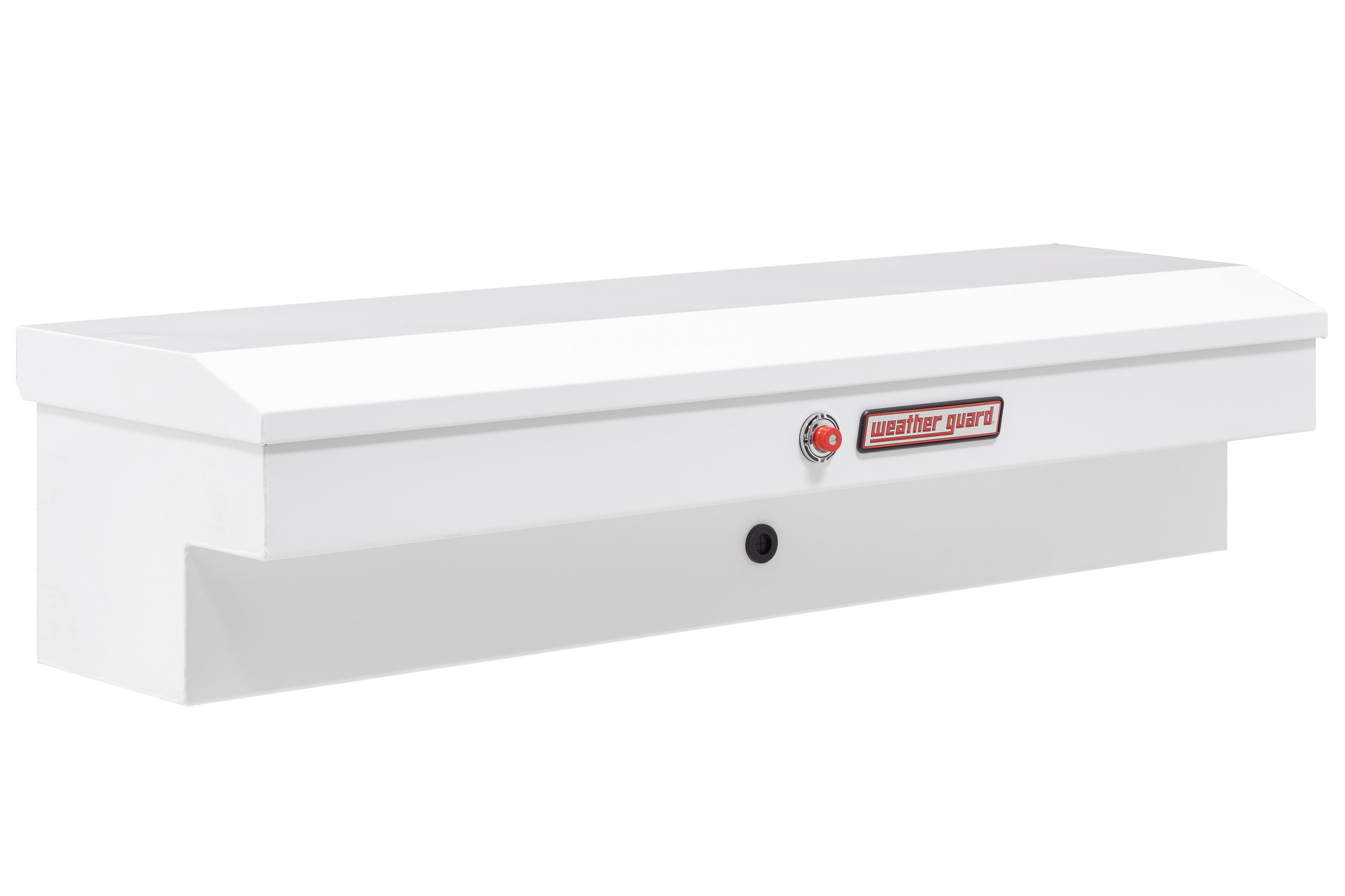 WEATHER GUARD 175-3-03 Model 175-3-03 56in Lo-Side Box, Steel, Standard, White, 4.1 cu ft