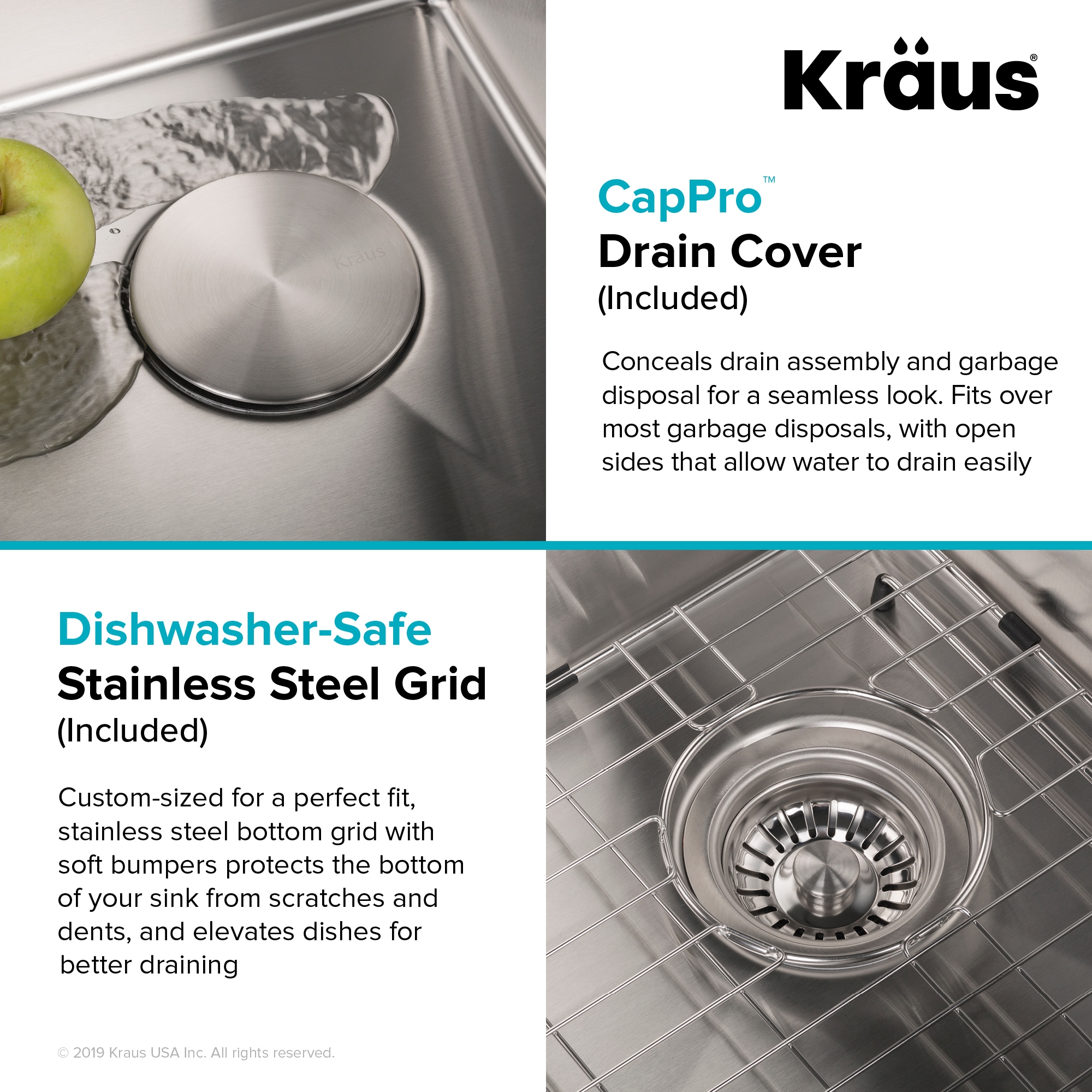 Kraus KWT310-33 Kitchen-Sinks - View #14