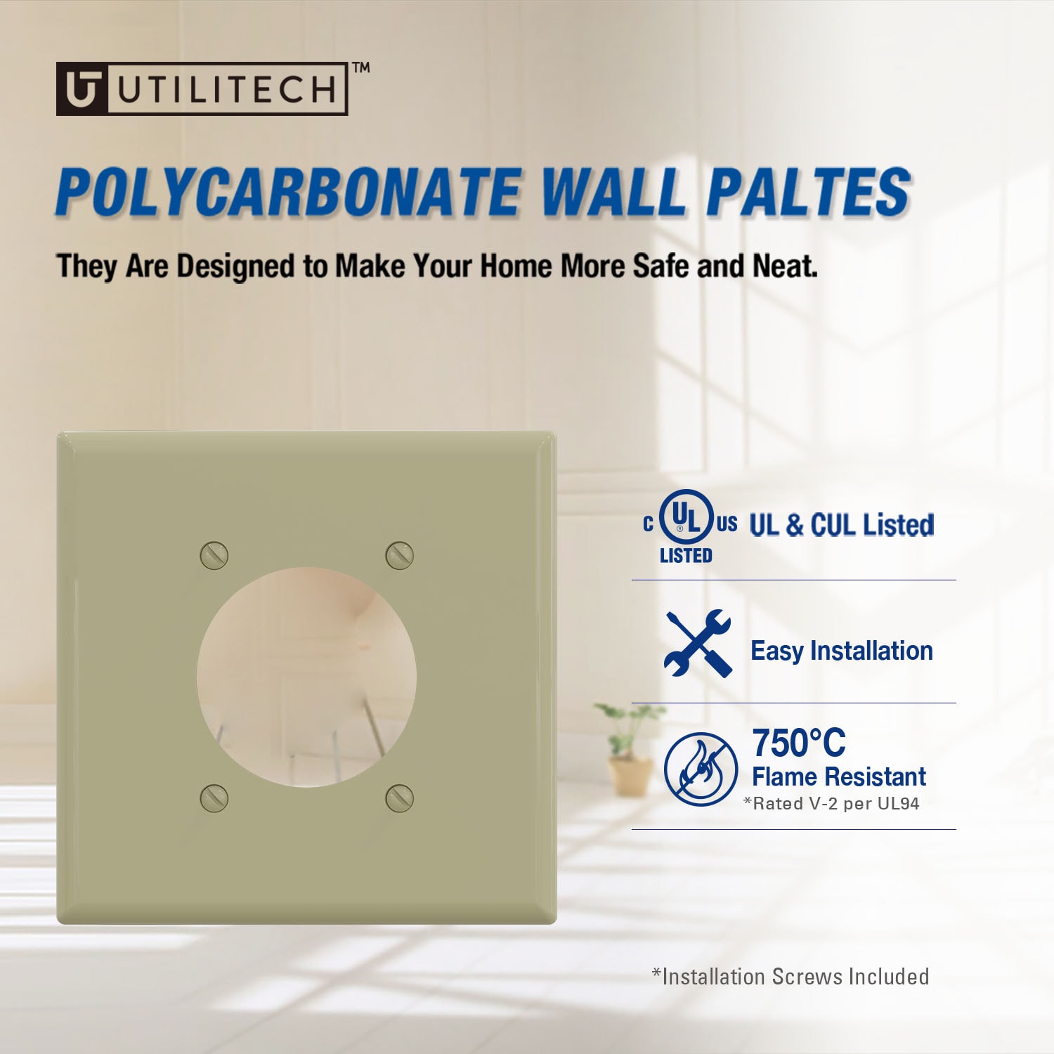 Utilitech 3085M-IV10 Electrical-Wall-Plates - View #2