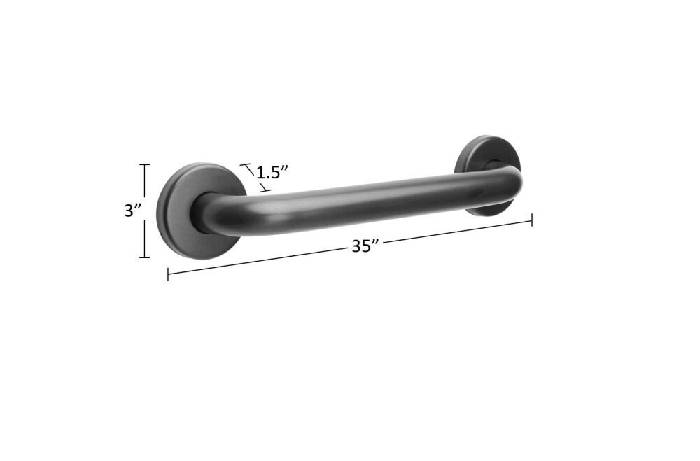 CSI Bathware BAR-SB32-TW-125-MB Grab-Bars - View #3