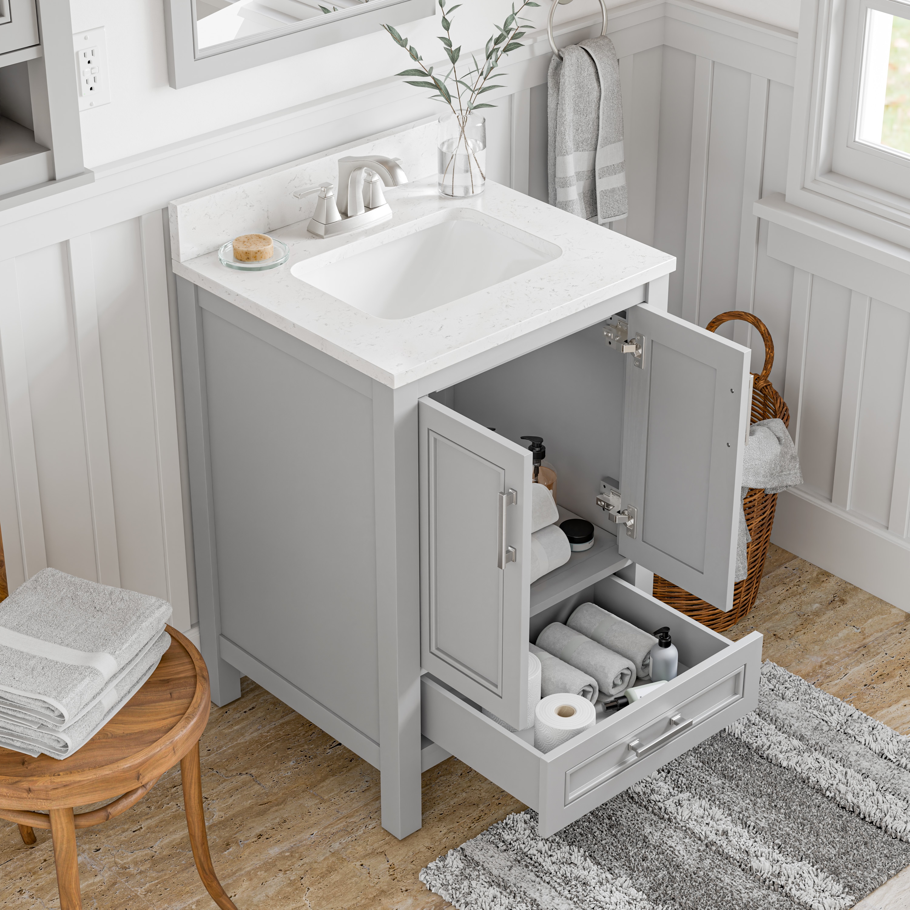 allen + roth 1541VA-24-242-925 Bath-Vanity-Combo - View #11