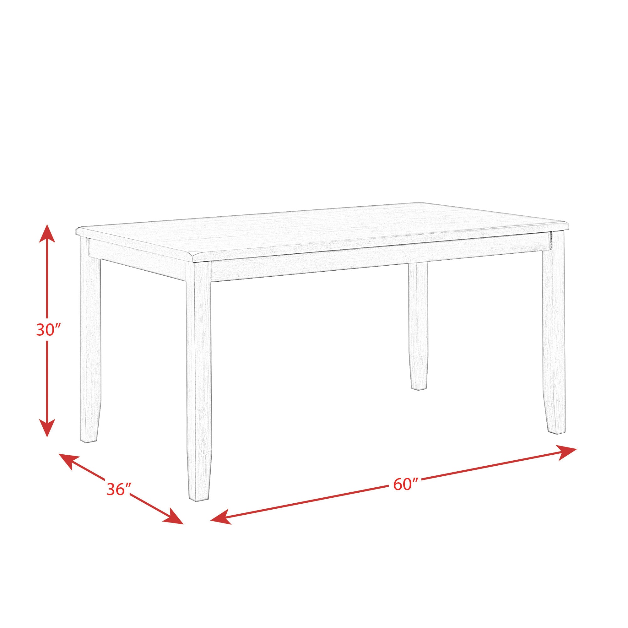 Picket House Furnishings DAX4007DS Dining-Sets - View #8