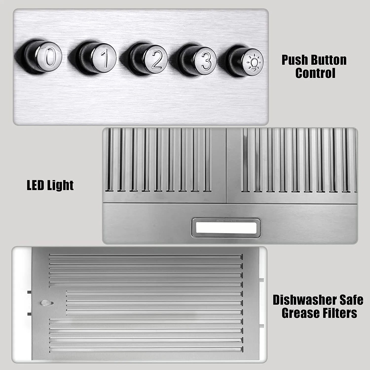 Damerin T11244 Wall-Mounted-Range-Hoods - View #5
