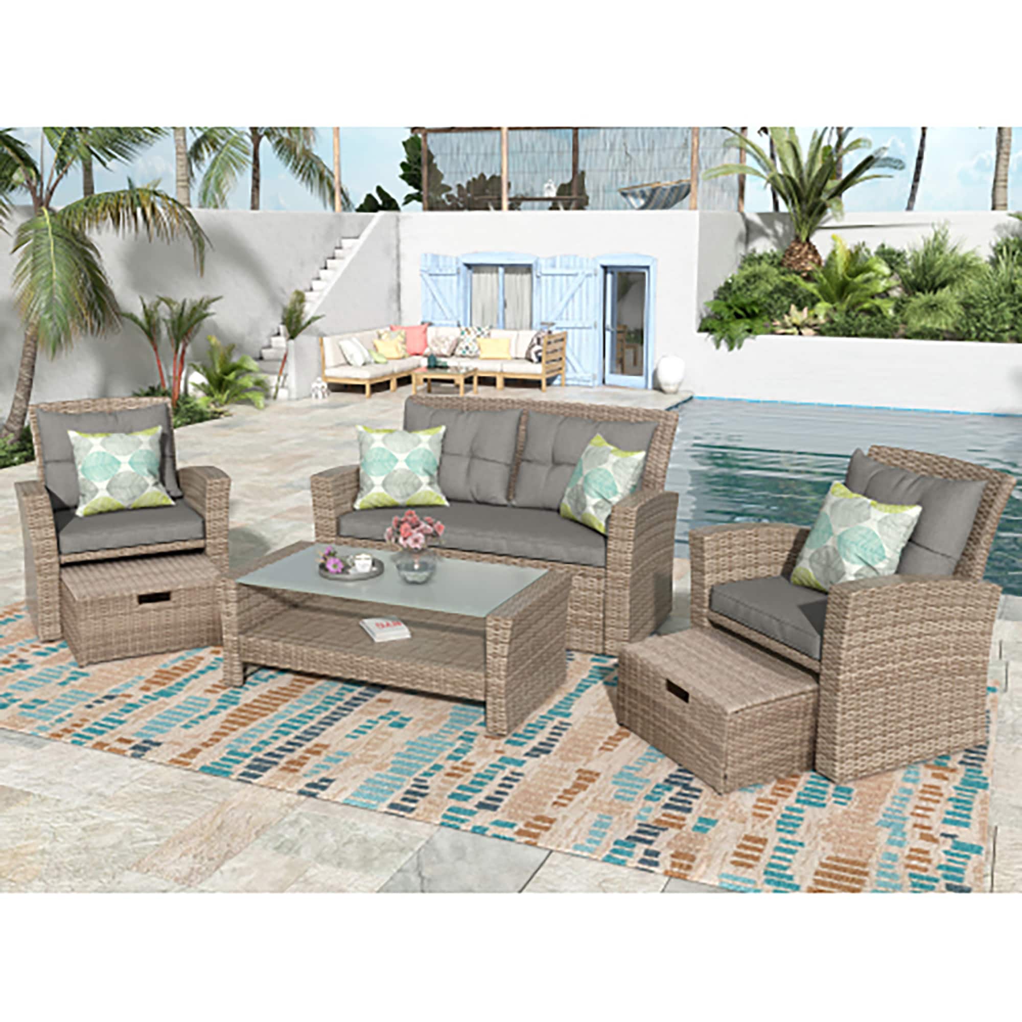 CASAINC CA-020-1BR Patio-Conversation-Sets - View #3