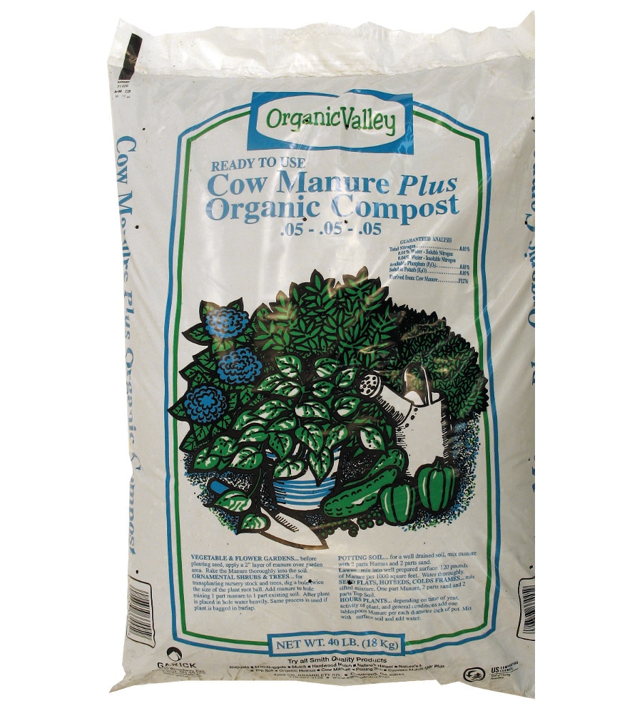 Roosters Organic Original Compost, 40 Pound Bag