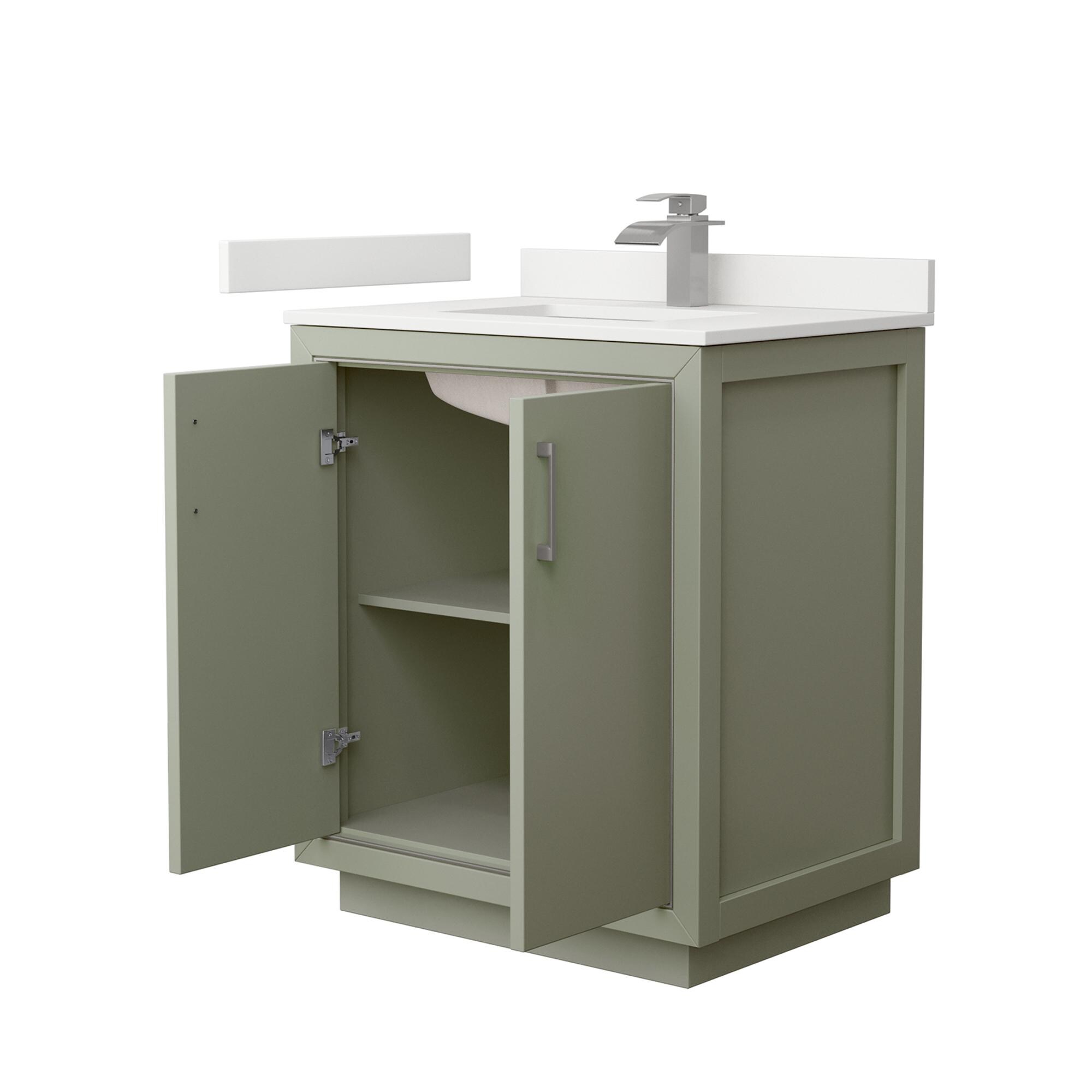 Wyndham Collection WCF111130SLGWQUNSMXX Bath-Vanity-Combo - View #2