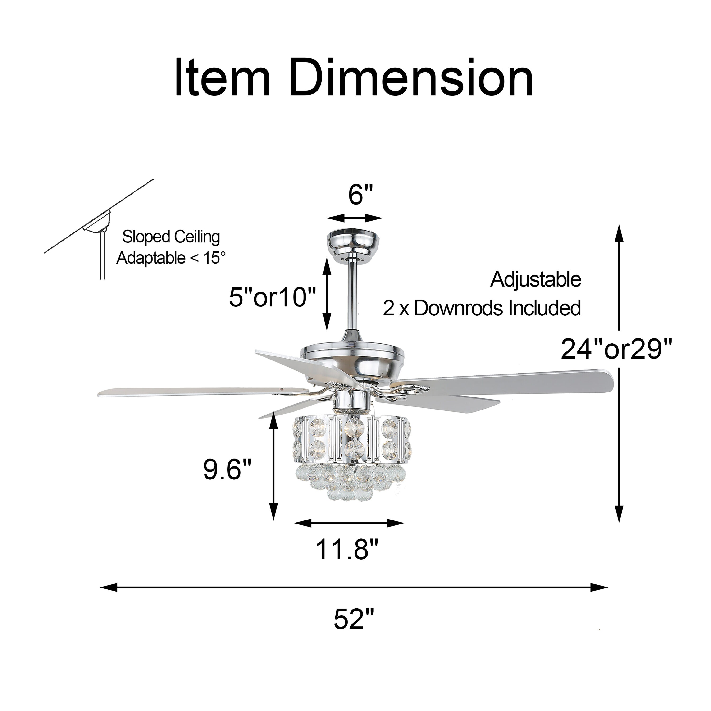 Cusp Barn BD2039-C Ceiling-Fans - View #8
