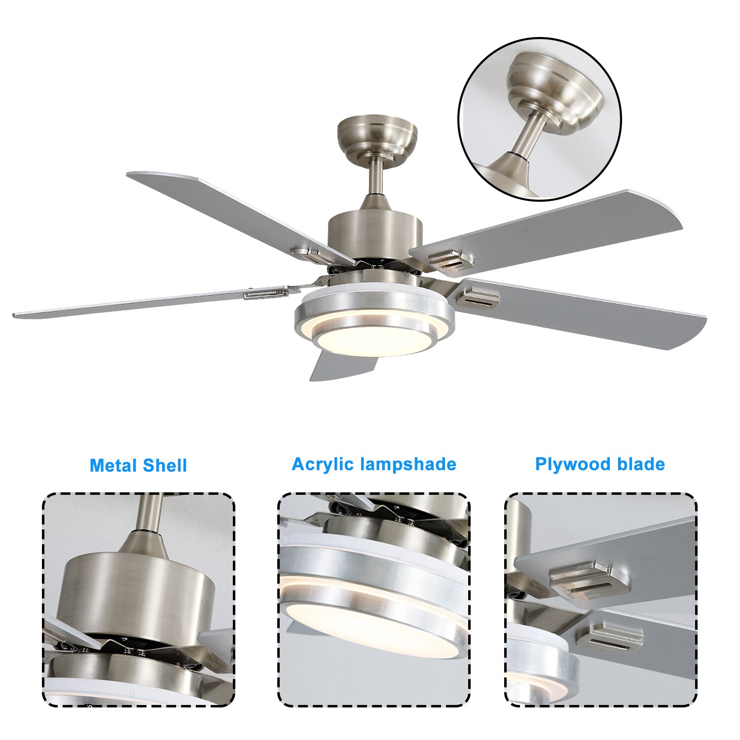  LOW-LIGHTING-04 Ceiling-Fans - View #4