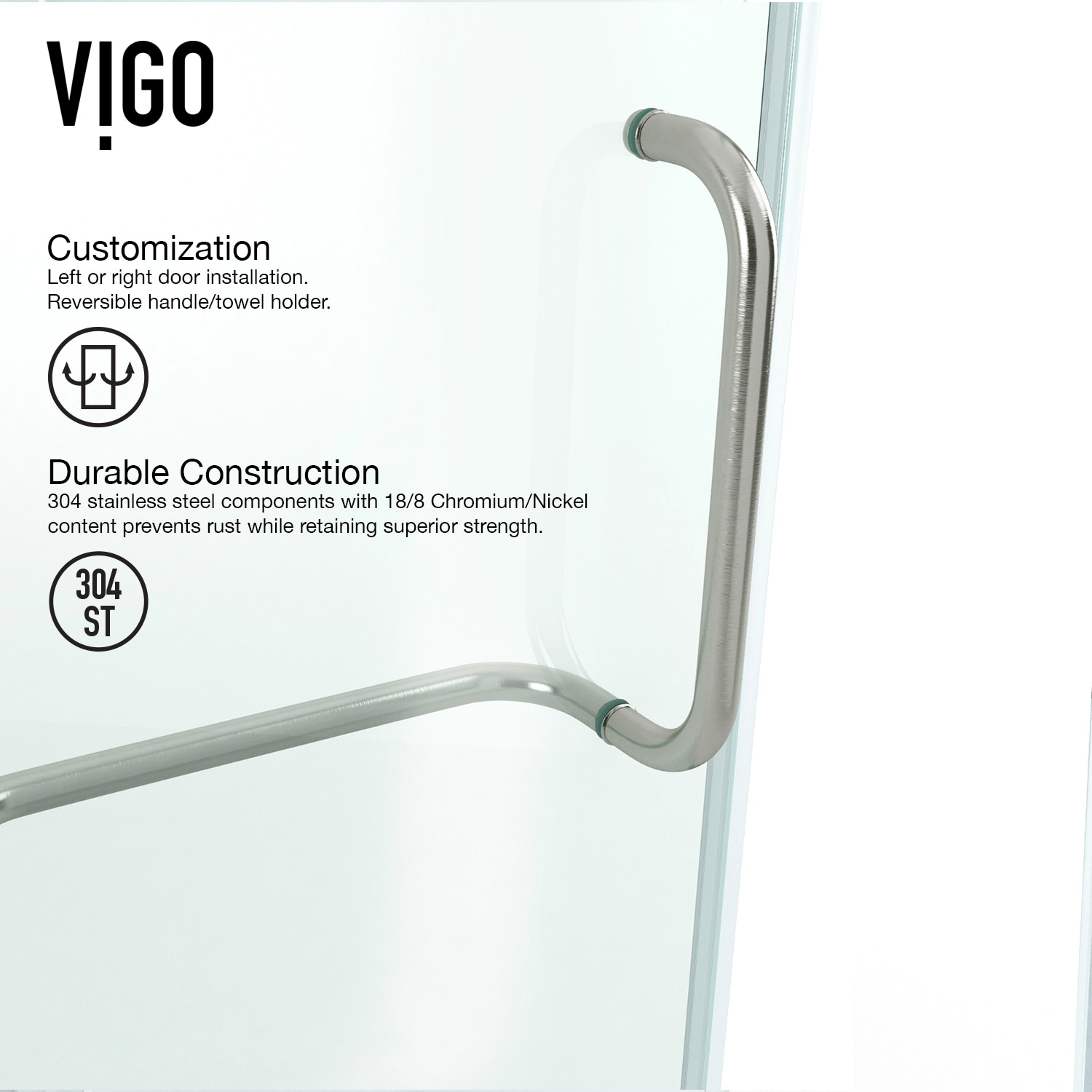 VIGO VG6062BNCL36 Shower-Doors - View #8
