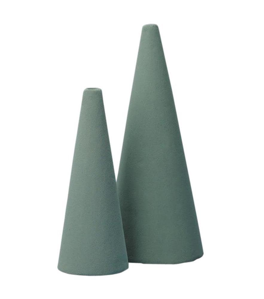 Oasis Floral Foam Cone, 12 inch, Pack of 12 at