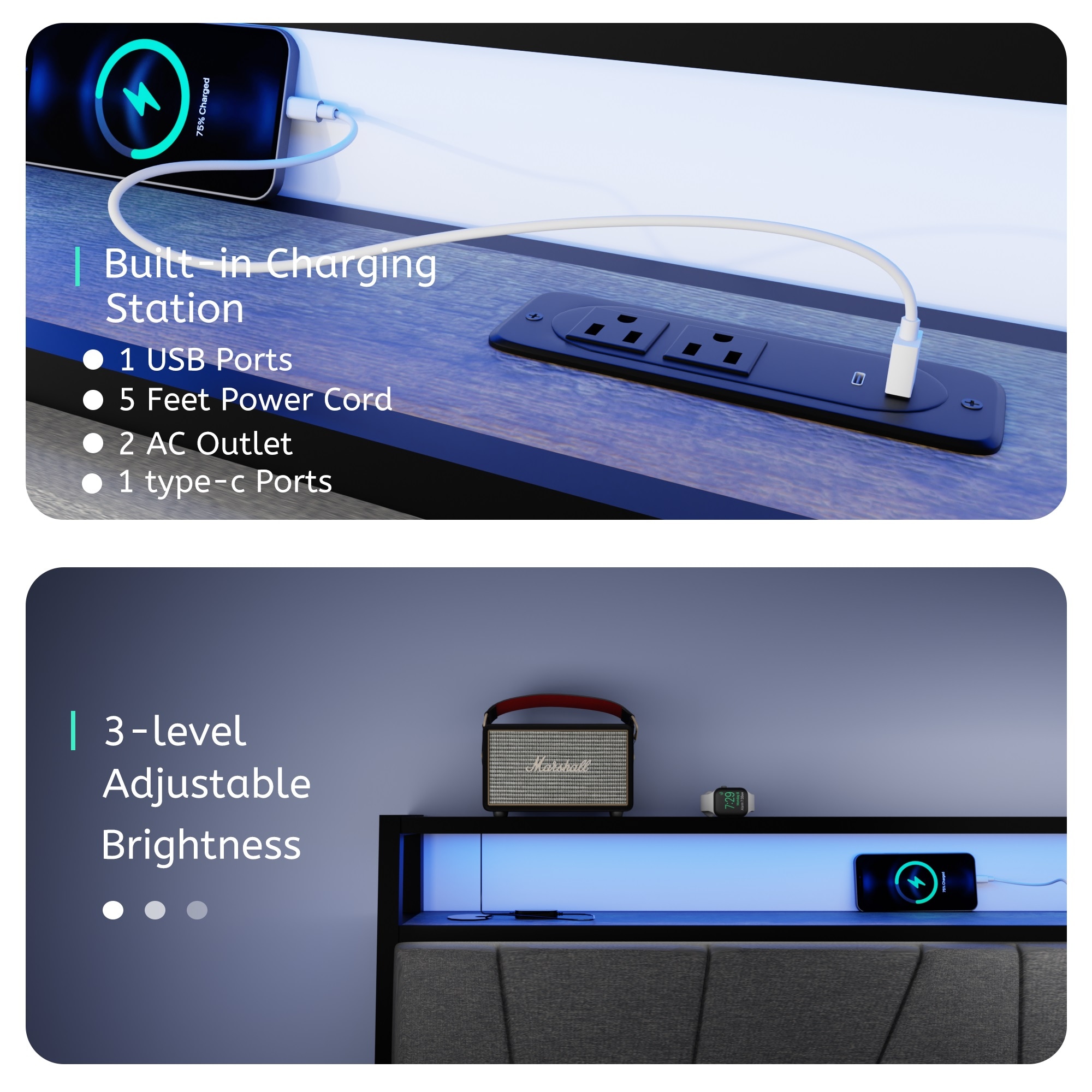 LUCKY ONE MO-JH66312 beds - View #6