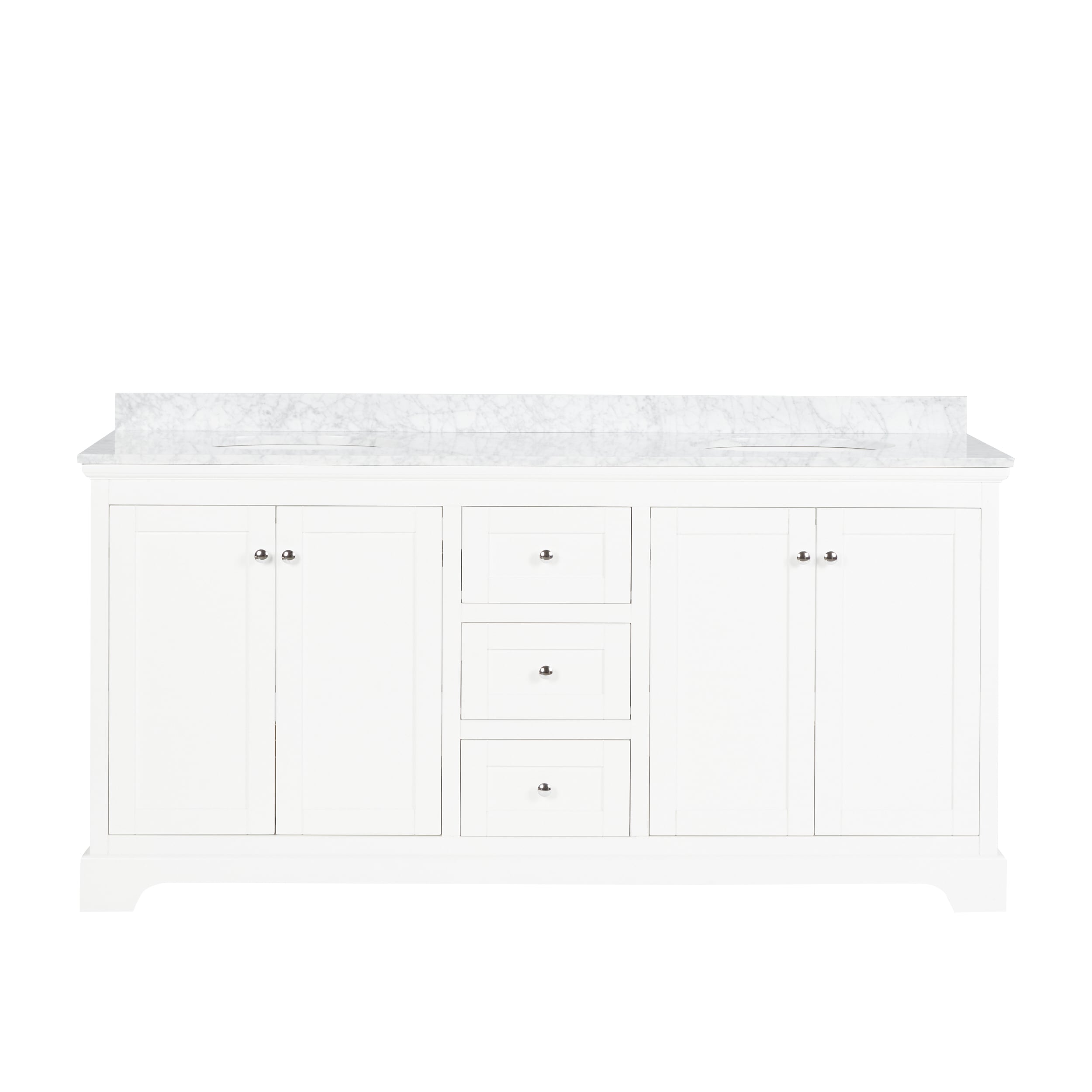 Wyndham Collection WCV232372DWHCMUNOMXX Bath-Vanity-Combo - View #3