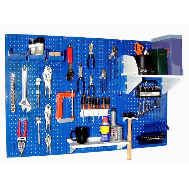 Pro 75 Peg Hook Kit & Bins Pegboard Assortment Tool Board Organizer Hardware