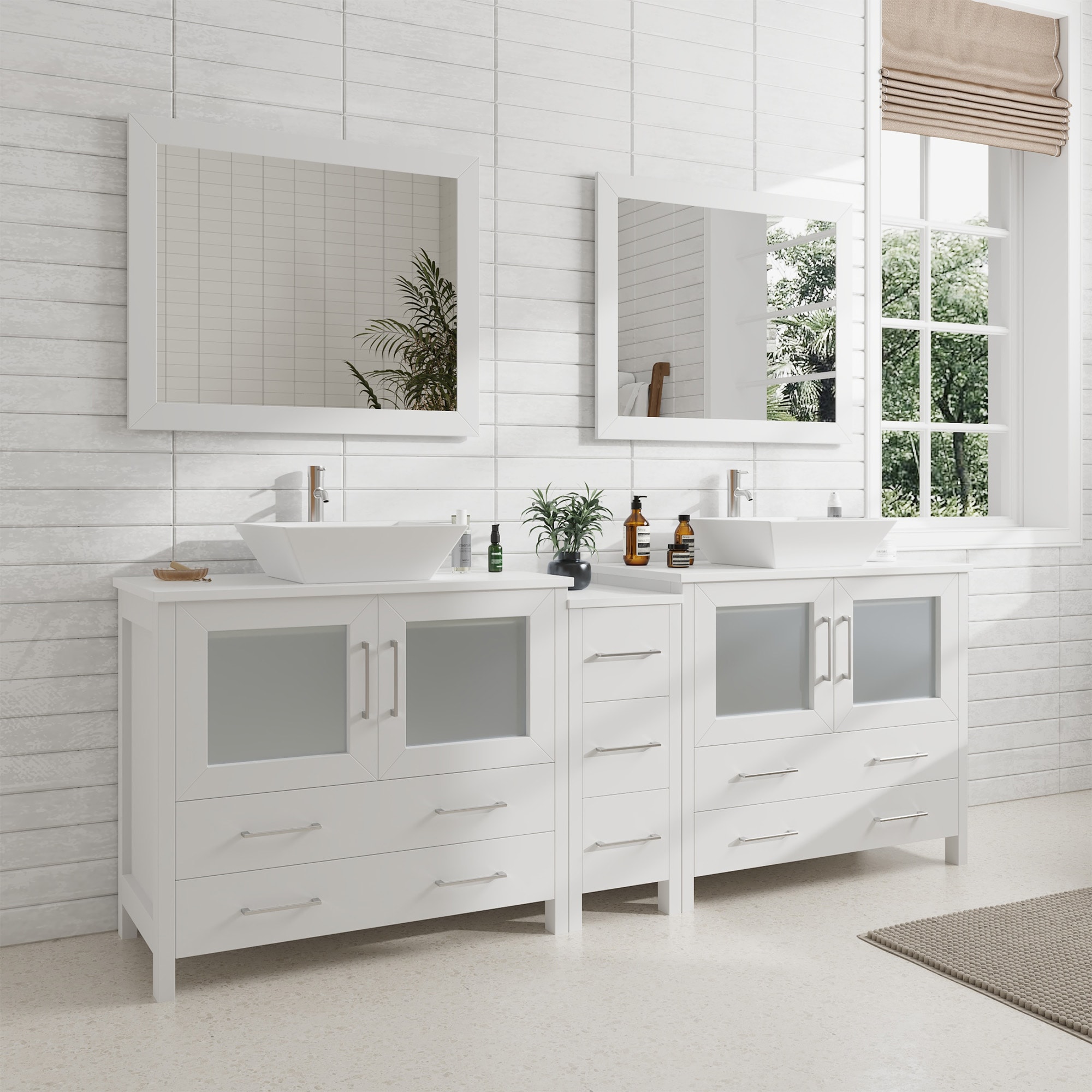 Vanity Art VA3136-84W Bath-Vanity-Combo - View #2
