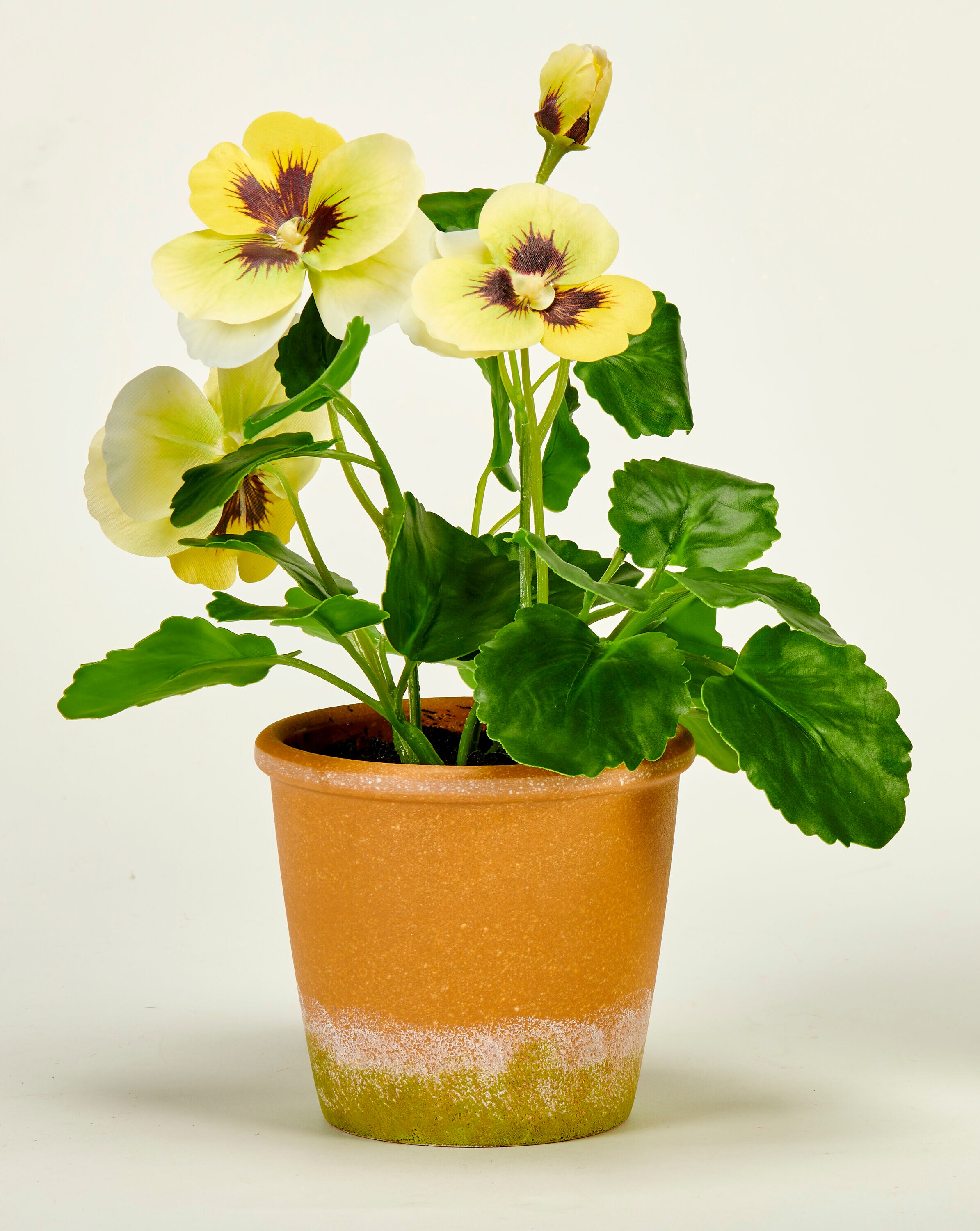 Worth Imports 3584YE 10-in Yellow Indoor Desktop Mixed greenery Artificial plant