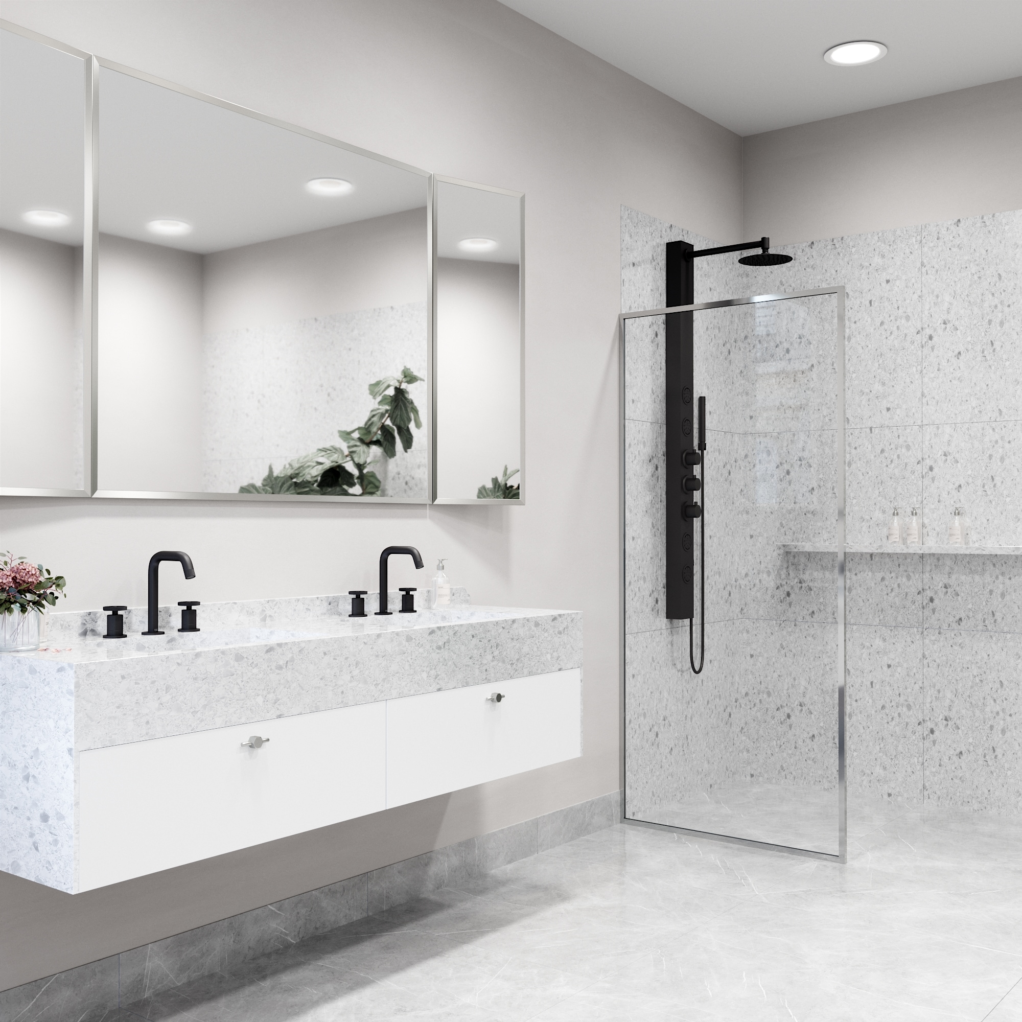 VIGO VG6077CHCL3474 Shower-Doors - View #6
