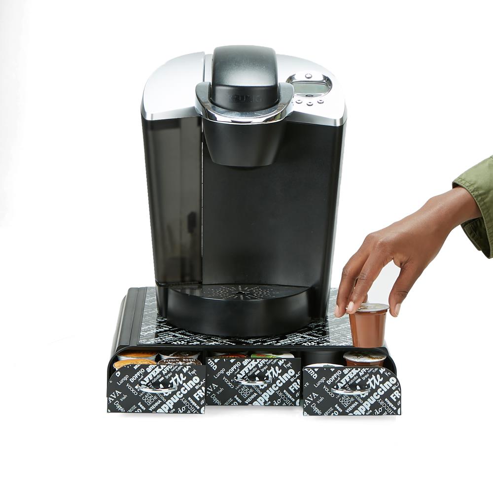 Mind Reader TRAY6-BLKP Coffee-Beverage-Organizers - View #3