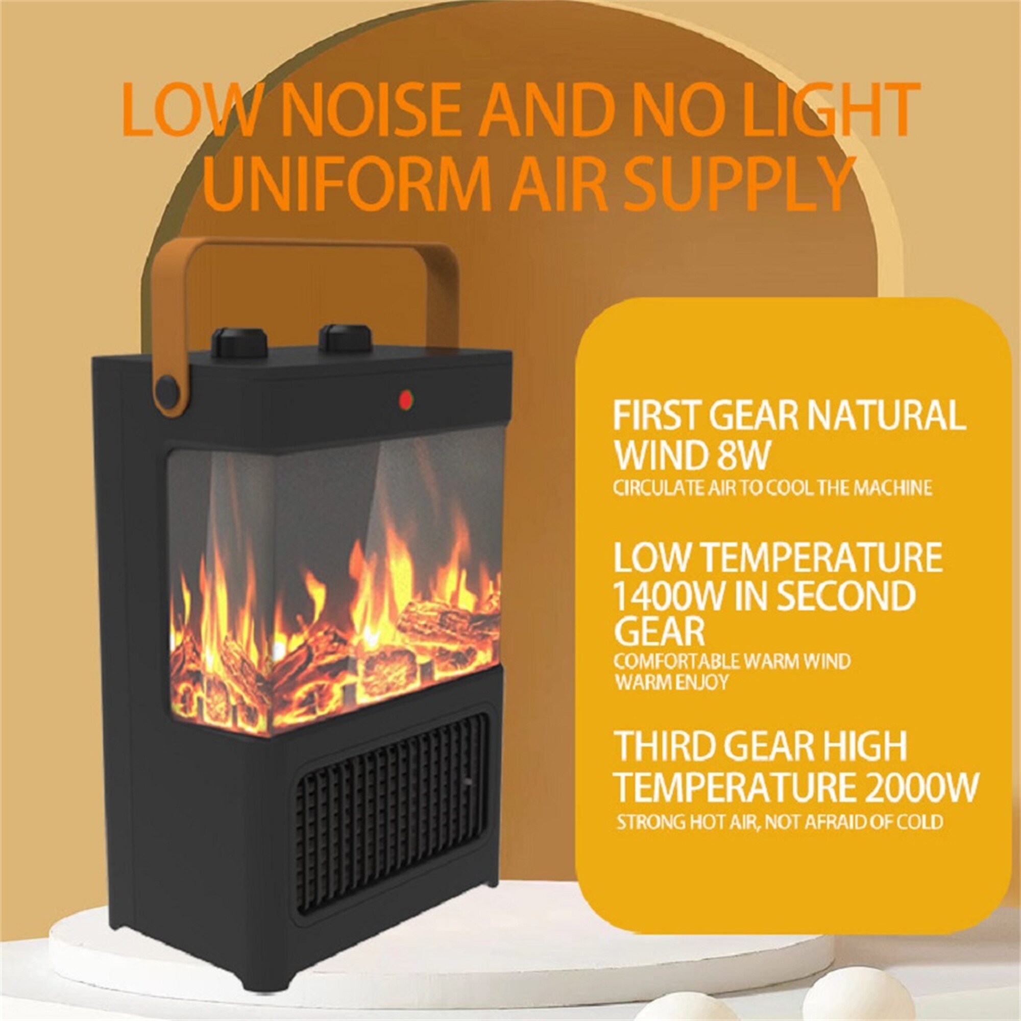 BABOOM BOM-P10034US-CO Portable-Electric-Heat - View #6