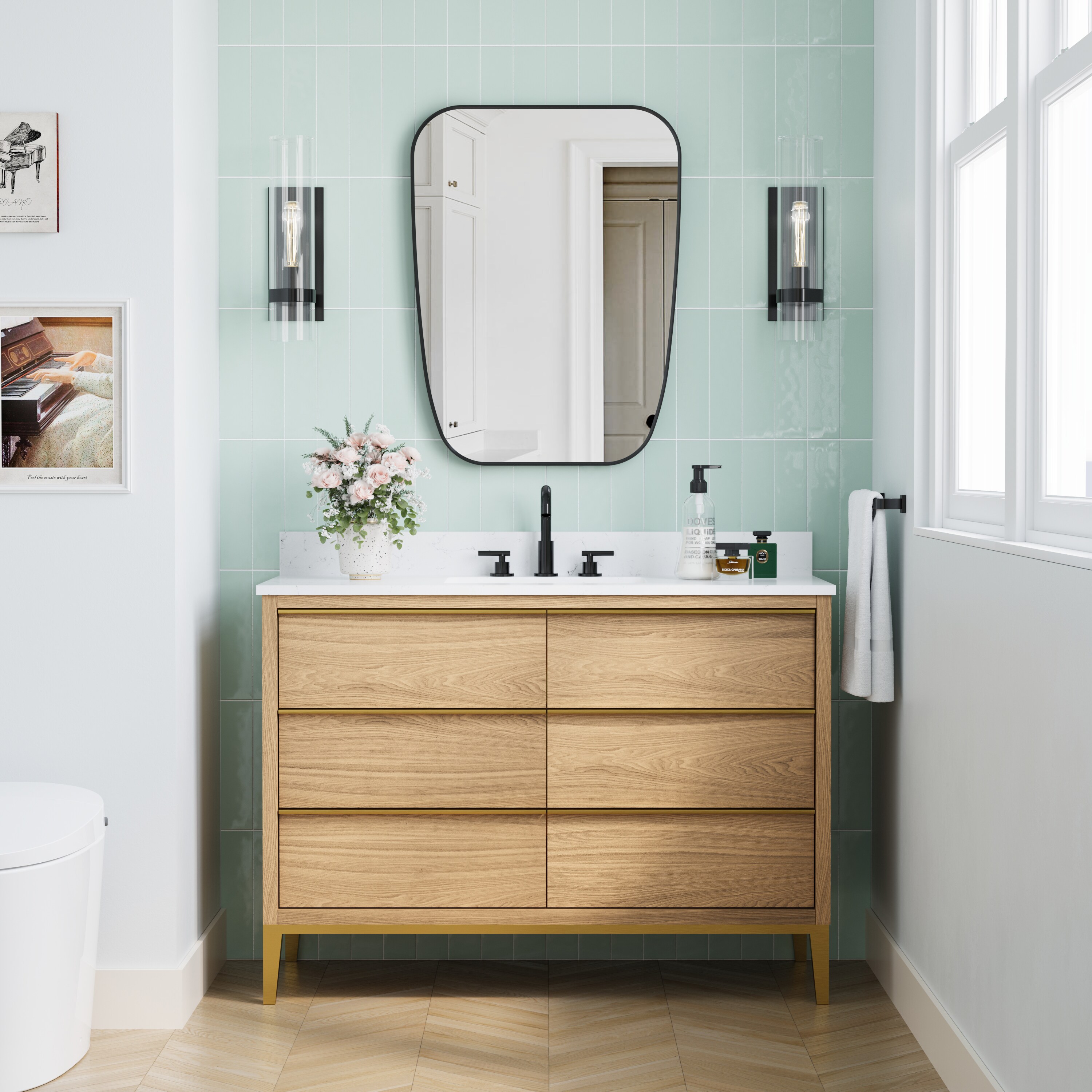 Forclover WBSGO70869 Framed-Bath-Mirrors - View #9