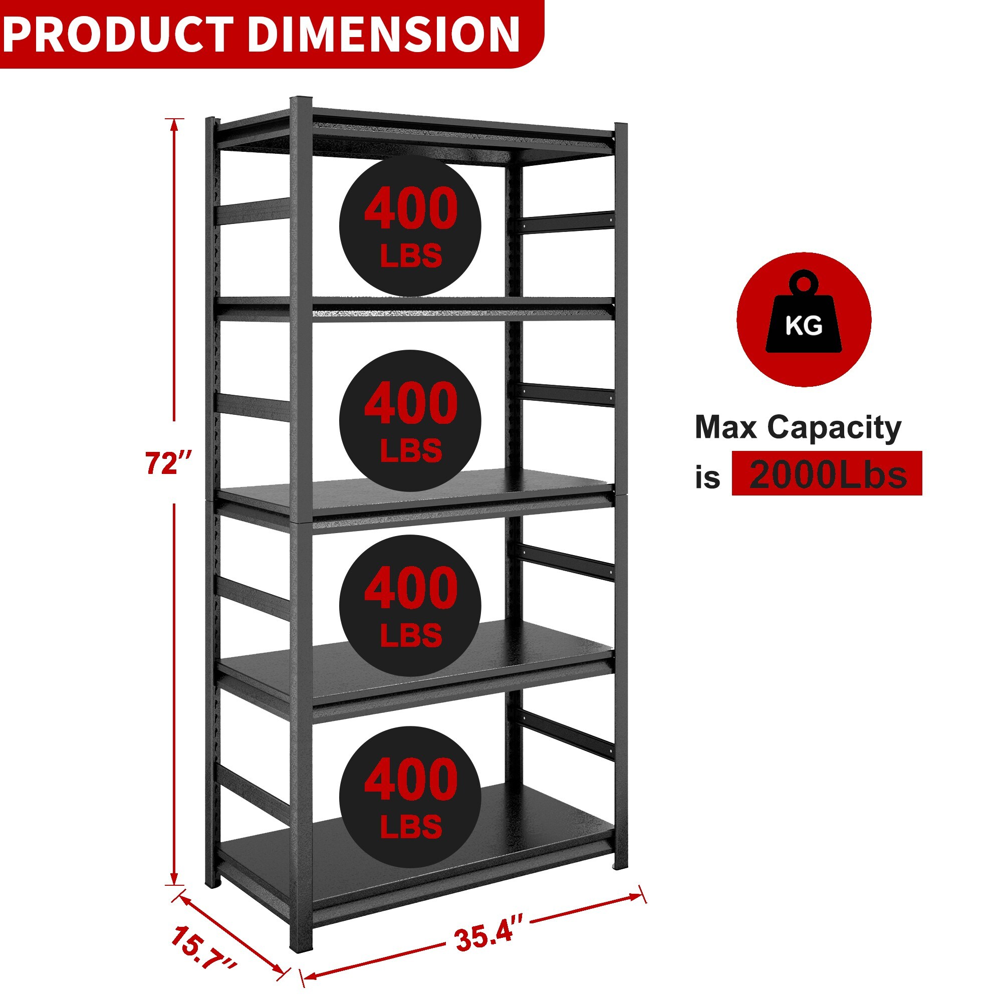 ToolCat NGG30-17-DSG Free-Standing-Shelving - View #4