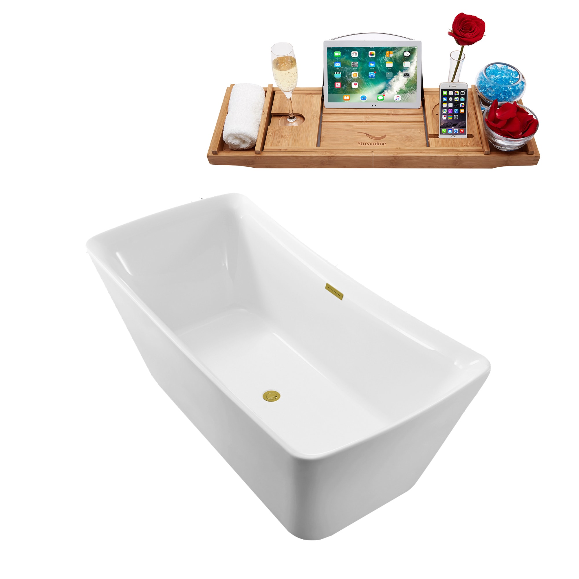Streamline N542GLD bathtubs - View #2
