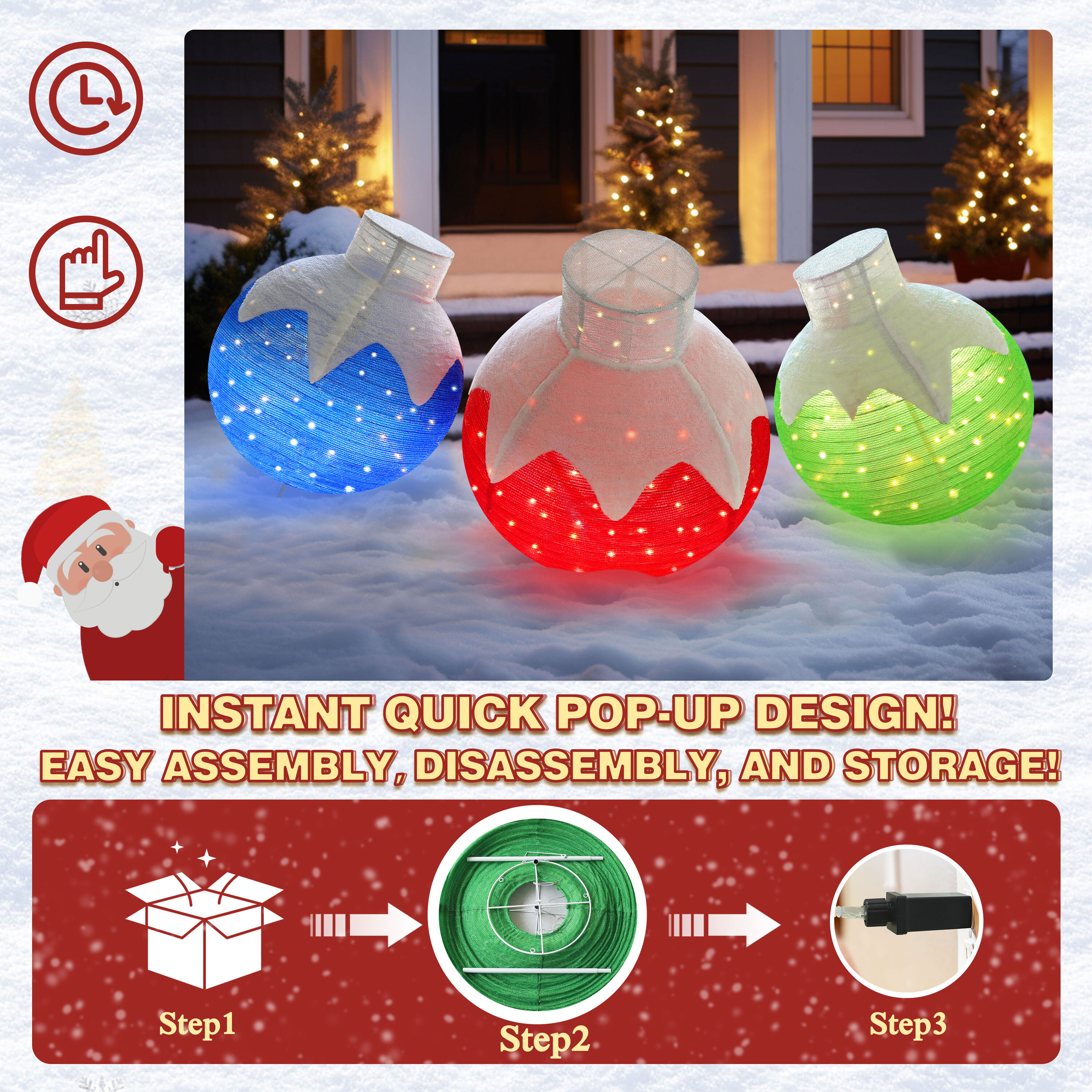 VEIKOUS PG0403-09-5 Outdoor-Christmas-Decor - View #7