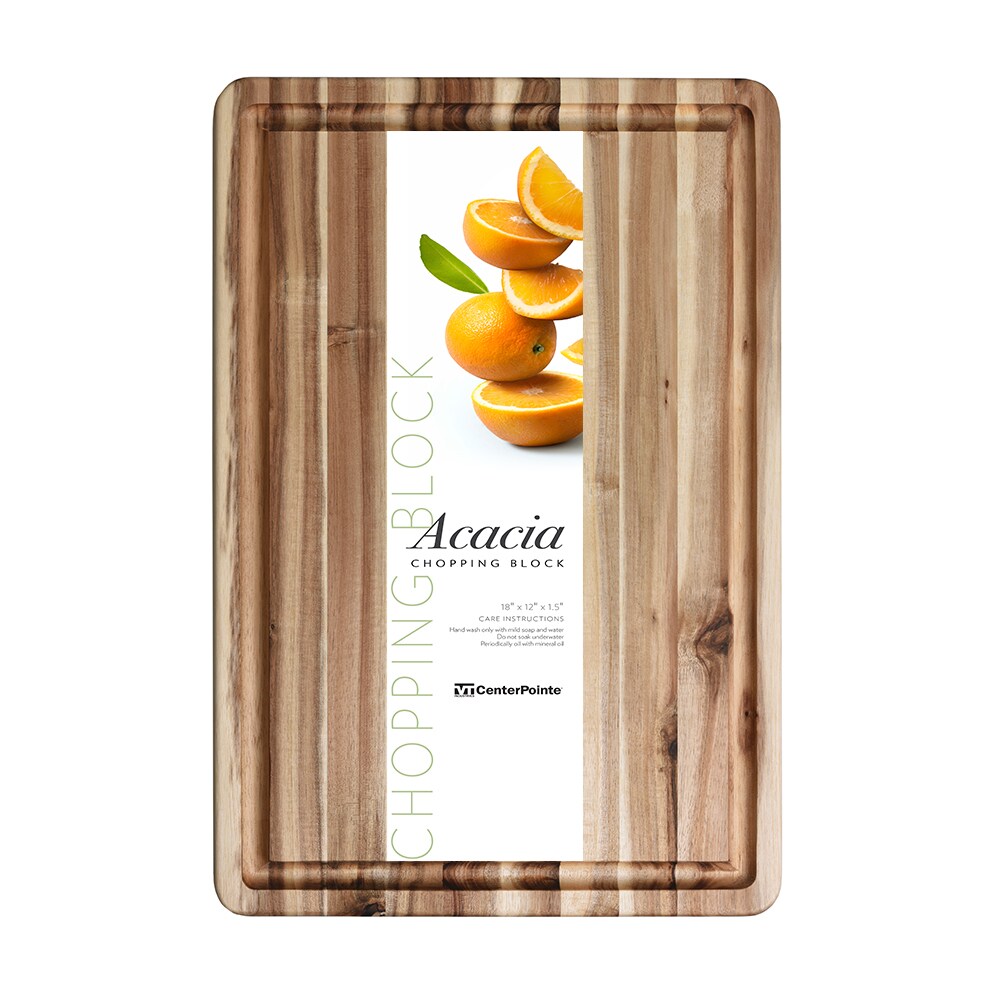Kitchen Cutting Chopping Board, Acacia Wood Kitchen Cutting Board with –  Best Buy Damascus