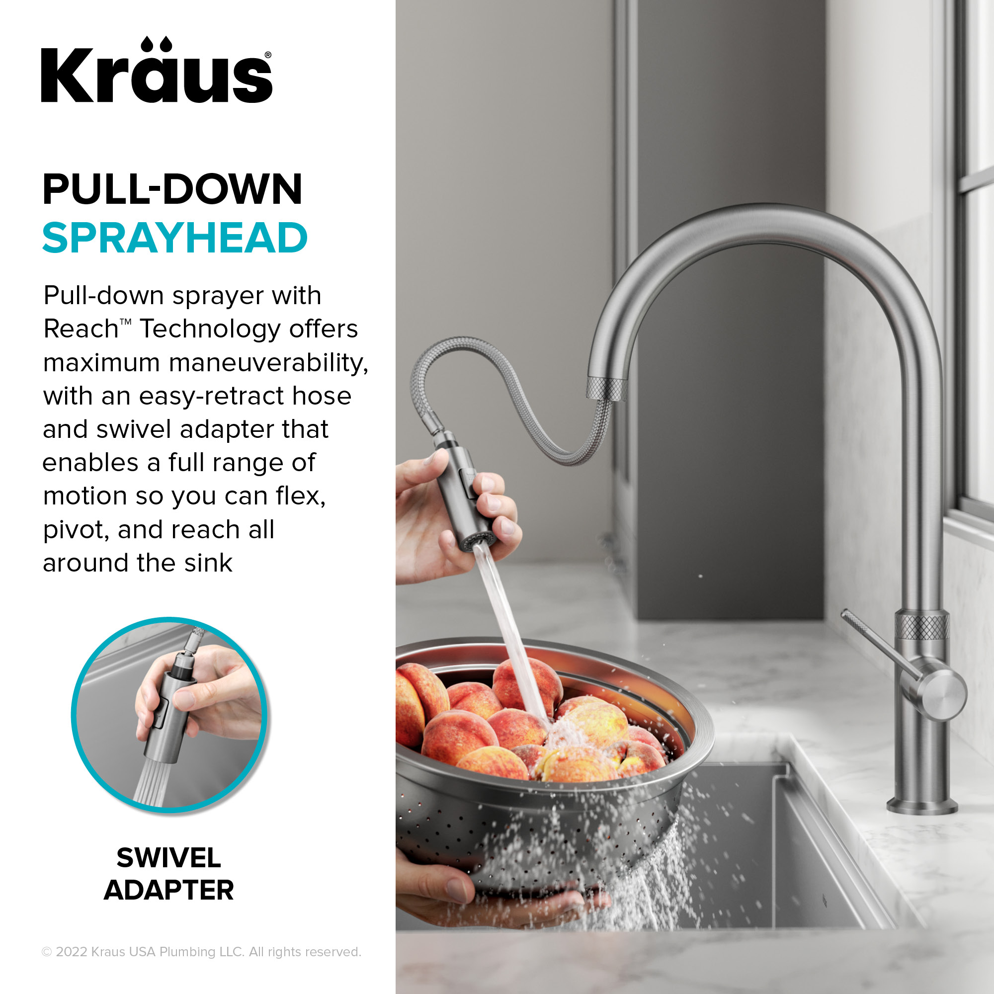 Kraus KPF-2654BG Kitchen-Faucets - View #7