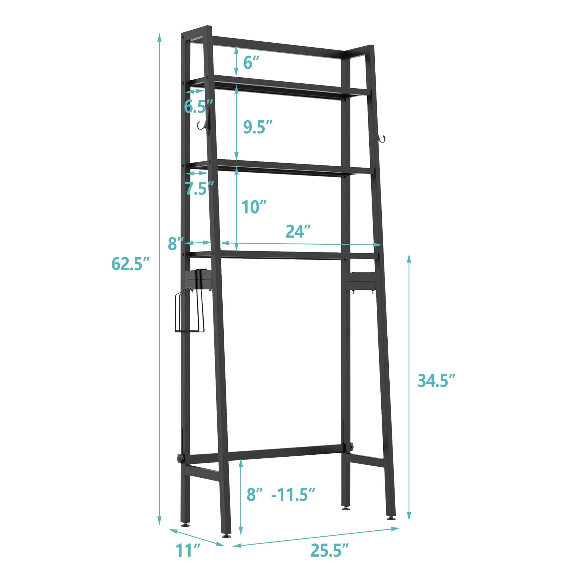 WELLFOR BTJ7963DK etageres - View #2