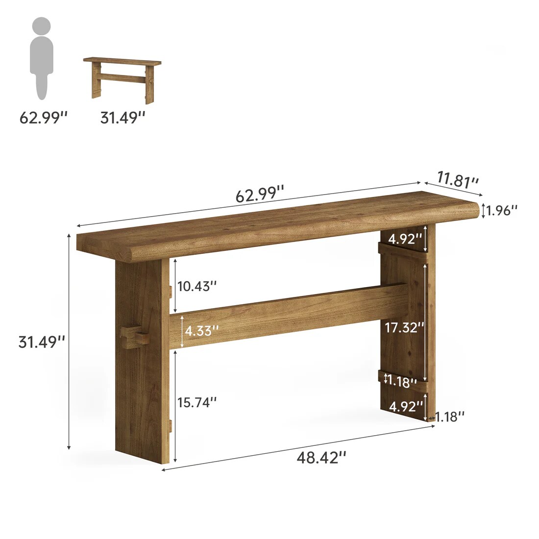Vynxaria LS0505-397158478 Console-Sofa-Tables - View #7