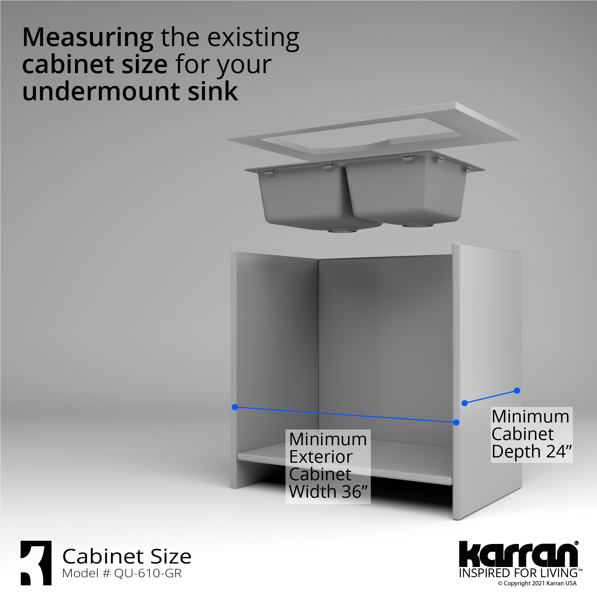 Karran QU-610-GR Kitchen-Sinks - View #10